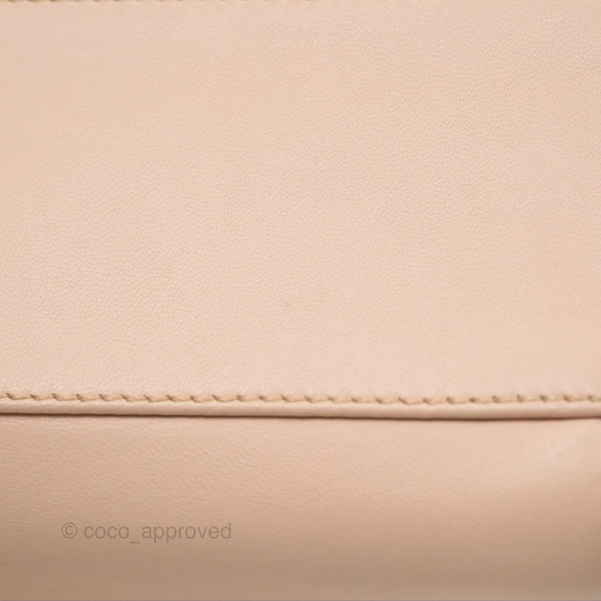 Fendi Mini Peekaboo Bag Light Pink Lambskin Gold Hardware