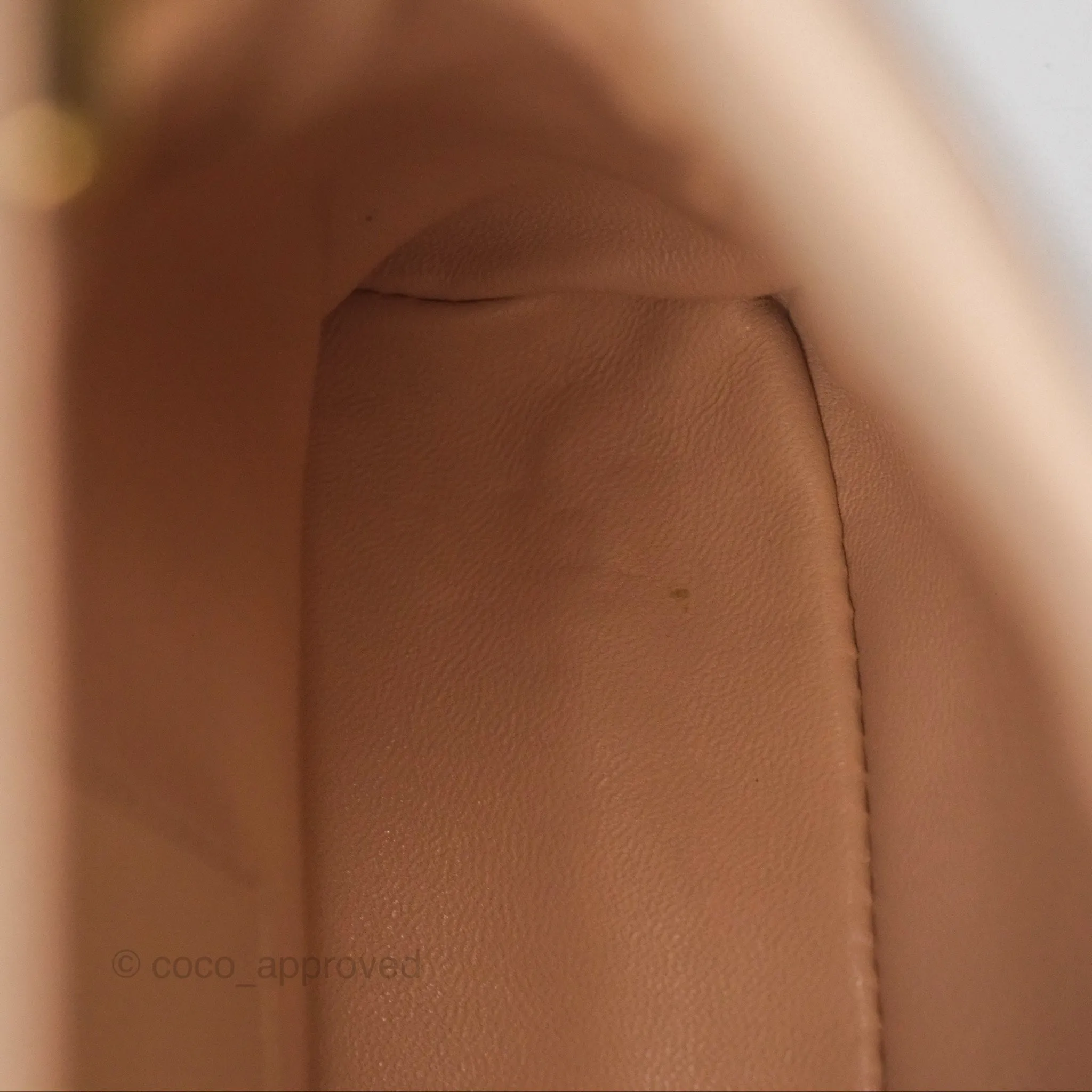 Fendi Mini Peekaboo Bag Light Pink Lambskin Gold Hardware