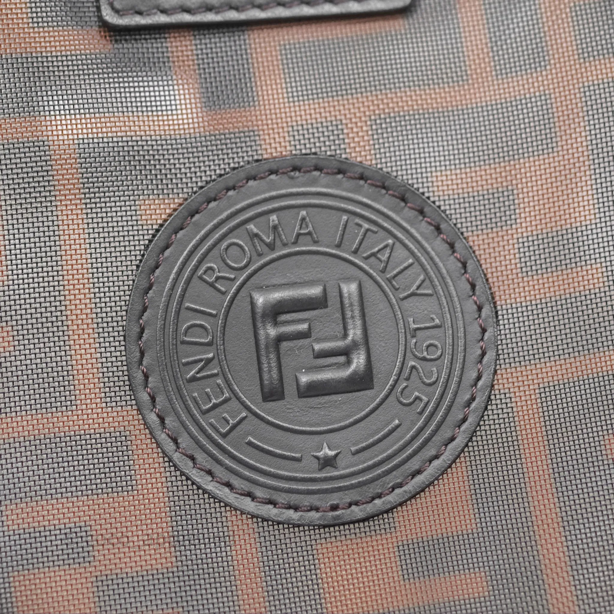 Fendi Mini Peekaboo Bag Pink Grained Leather/Python Silver Hardware with Defender