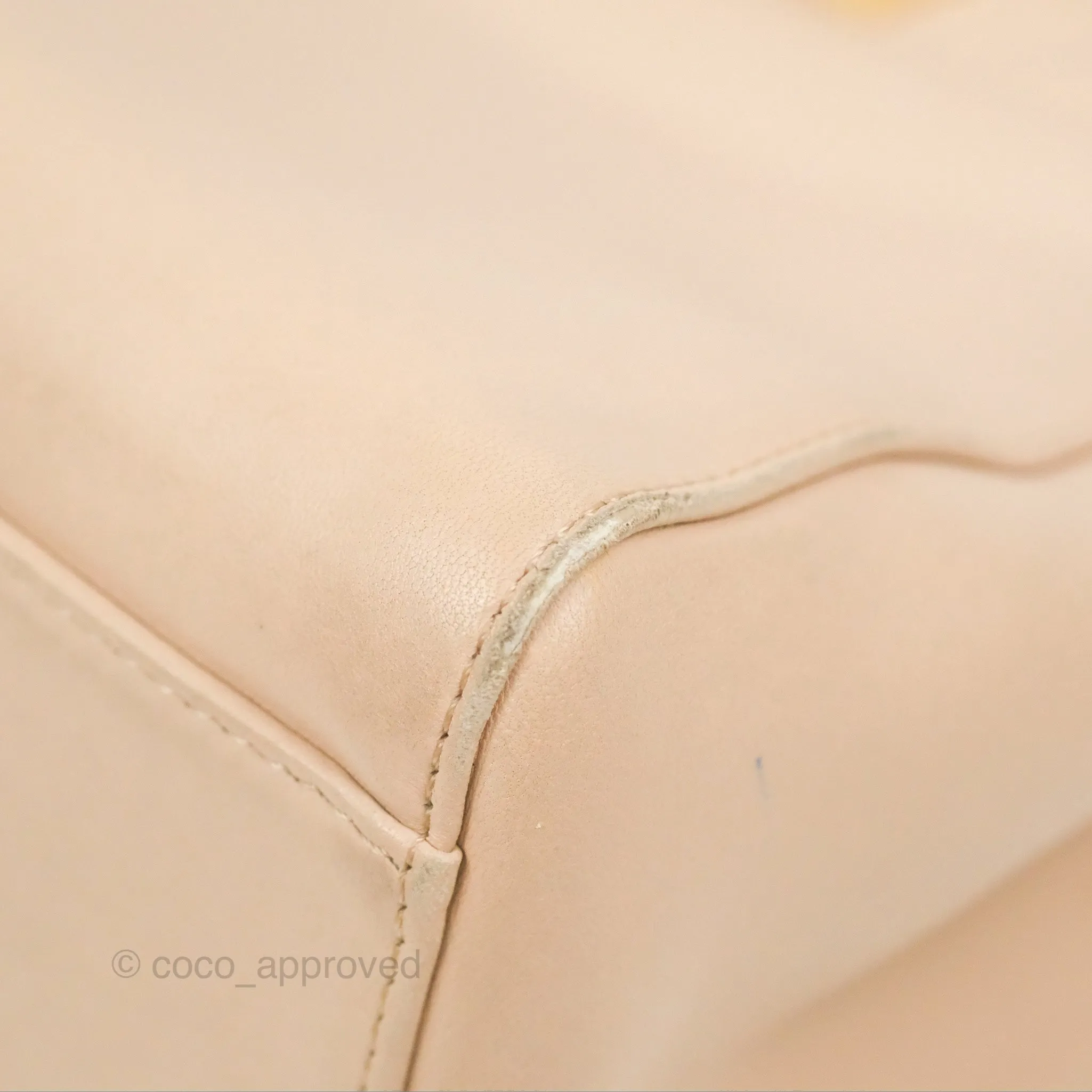 Fendi Mini Peekaboo Bag Poudre Lambskin Gold Hardware