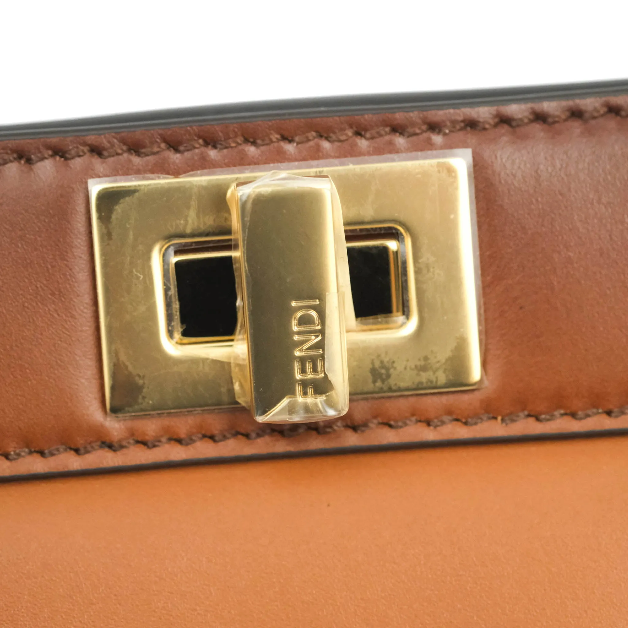 Fendi Peekaboo Iseeu East-west Brown