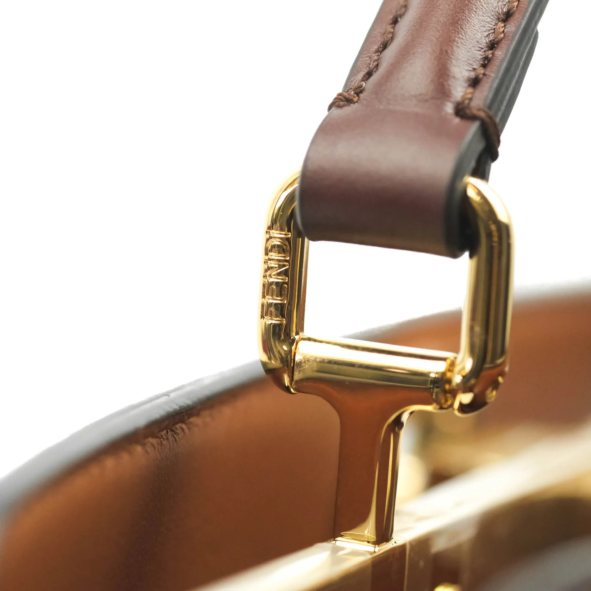 Fendi Peekaboo Iseeu East-west Brown