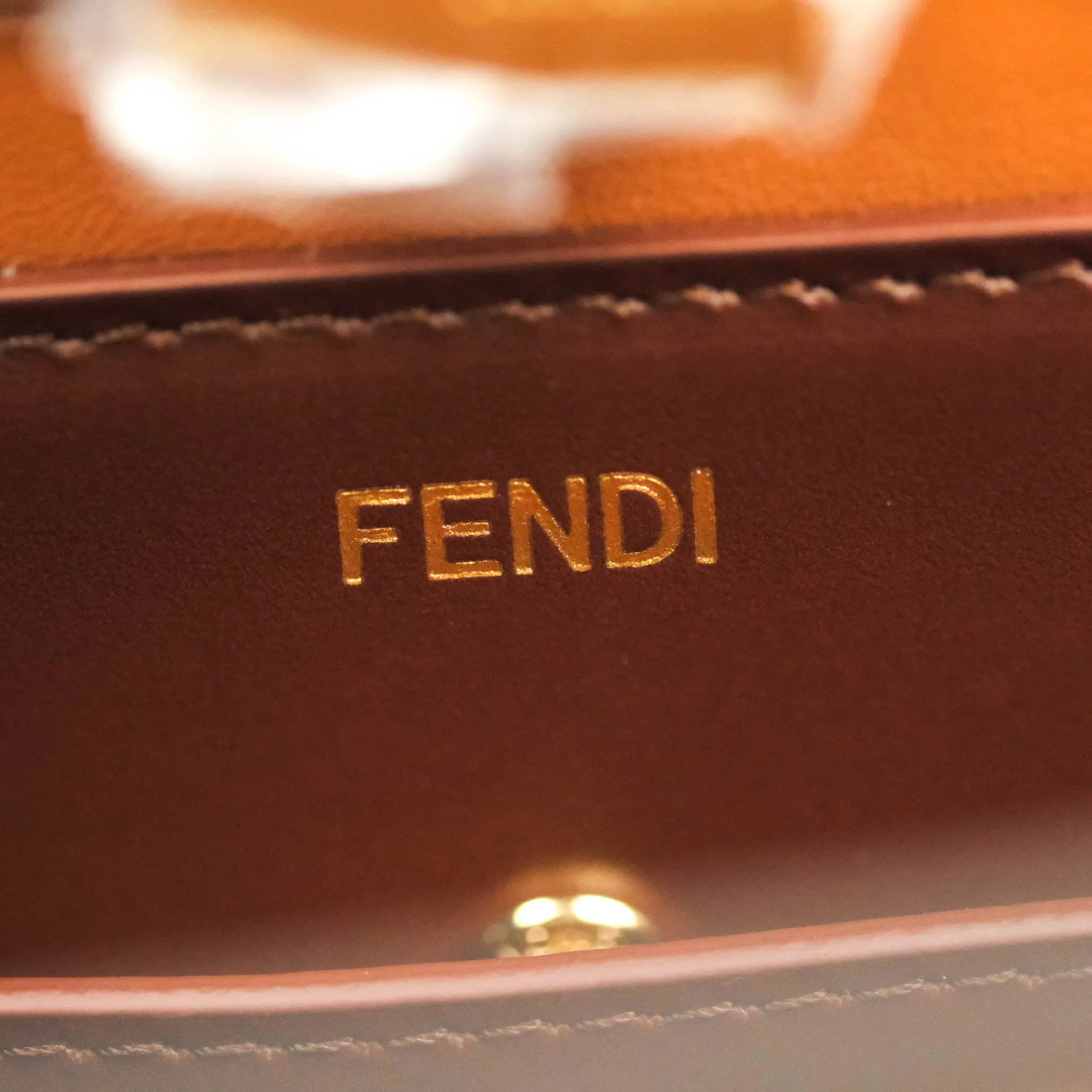 Fendi Peekaboo Iseeu East-west Brown