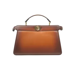 Fendi Peekaboo Iseeu East-west Brown