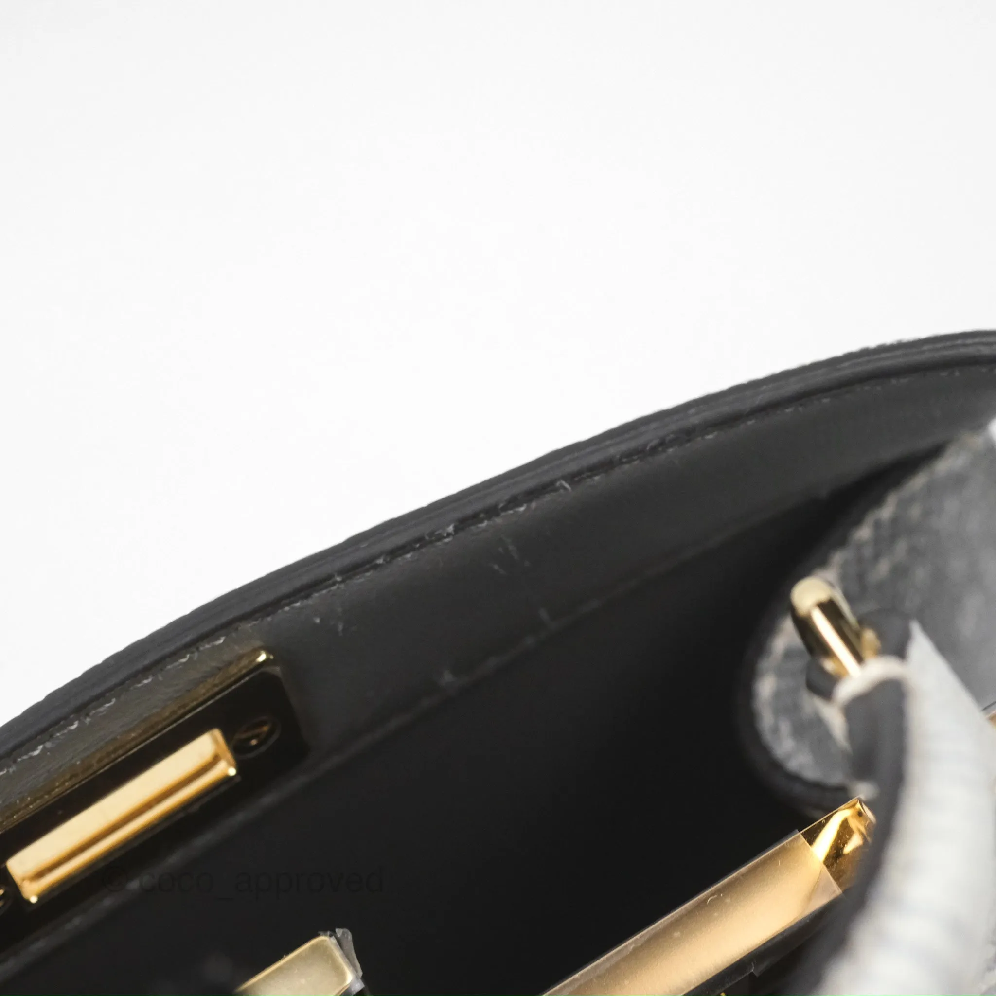 Fendi Peekaboo ISeeU Petite White lizard Leather Bag