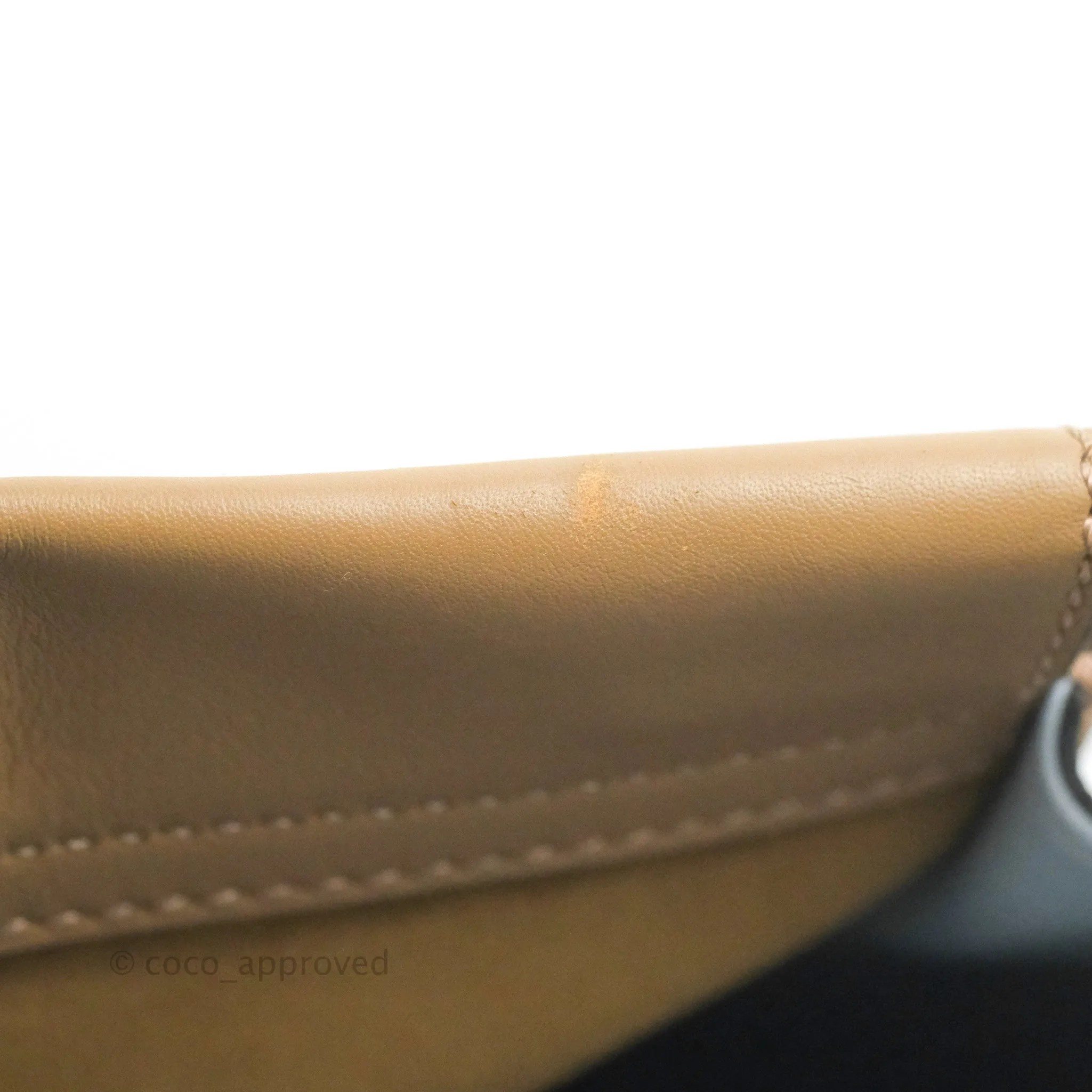 Fendi Peekaboo Medium Light Brown Silver Hardware