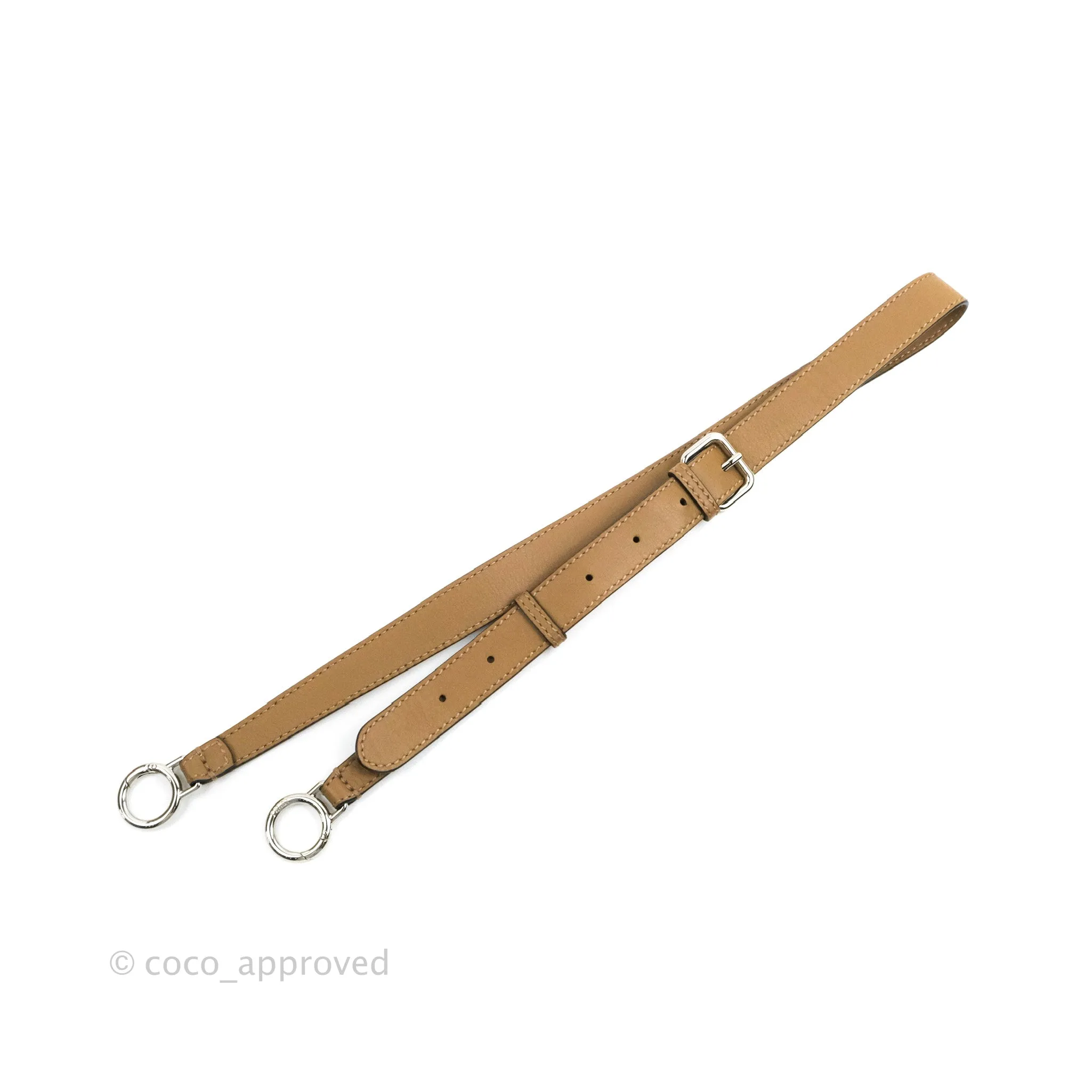 Fendi Peekaboo Medium Light Brown Silver Hardware