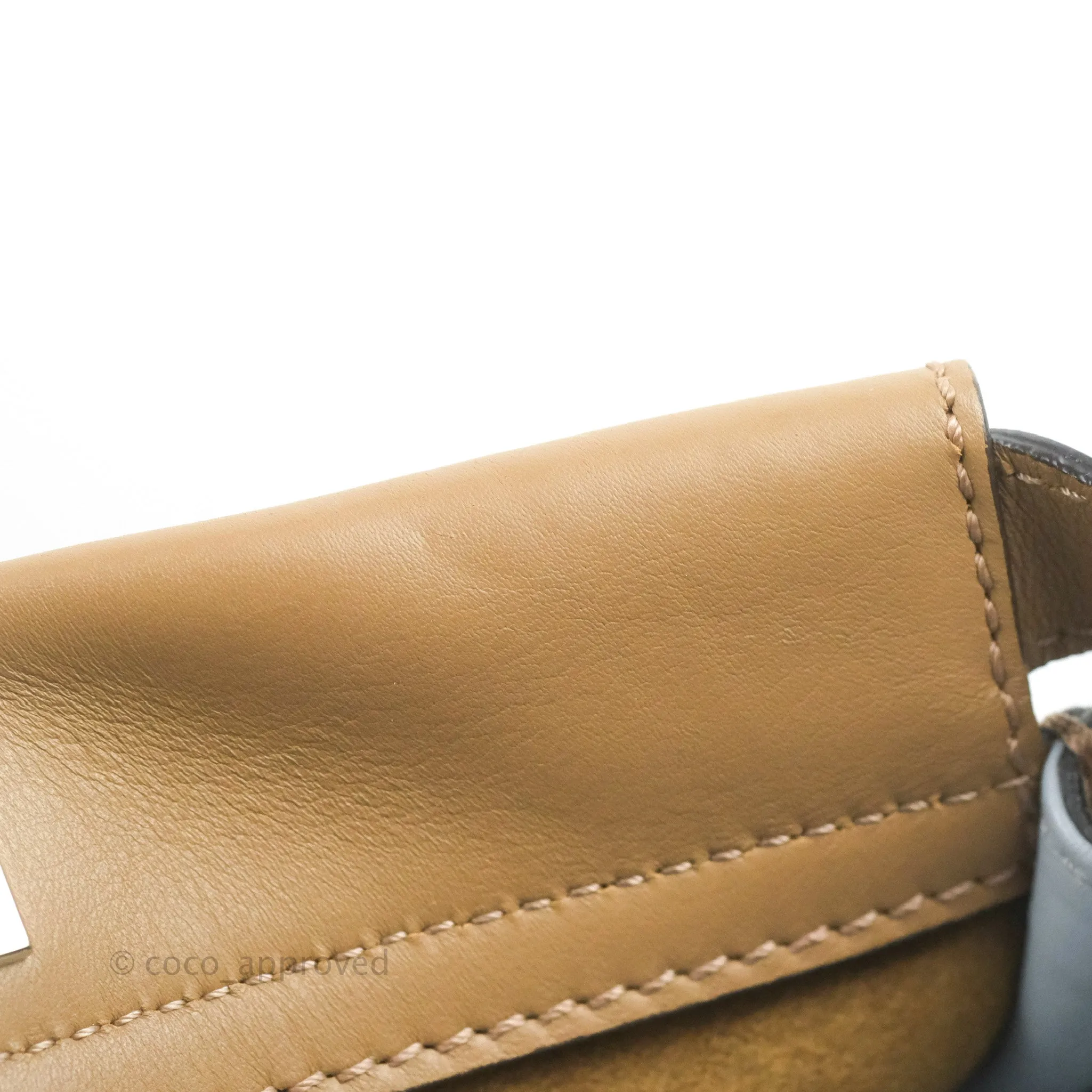 Fendi Peekaboo Medium Light Brown Silver Hardware