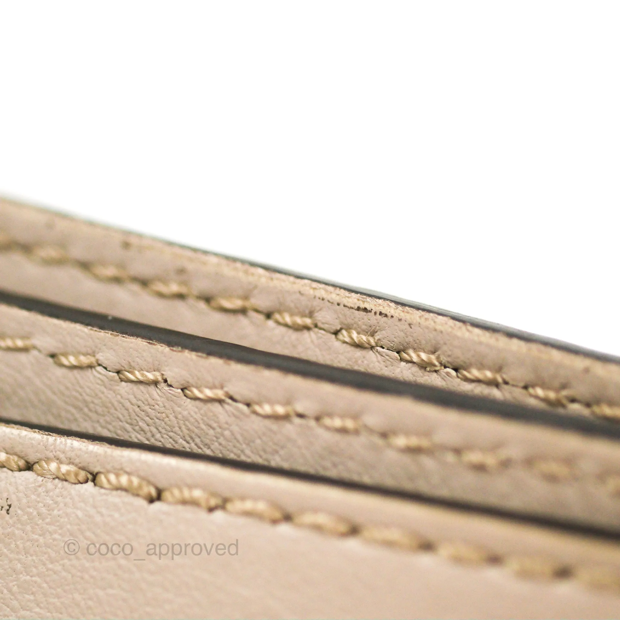 Fendi Peekaboo Medium Light Taupe Gold Hardware