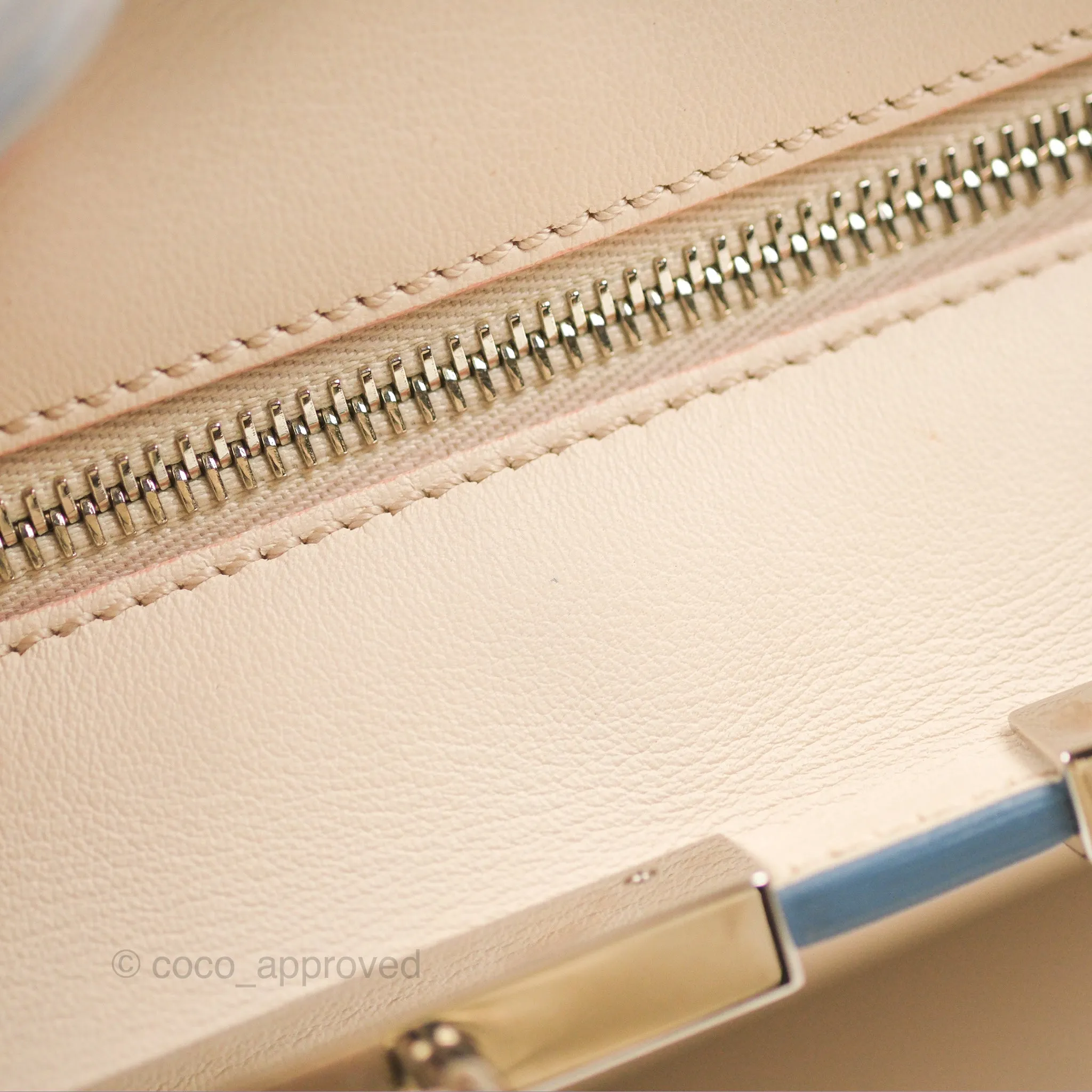 Fendi Petite 3Jours Bag Light Grey Calfskin