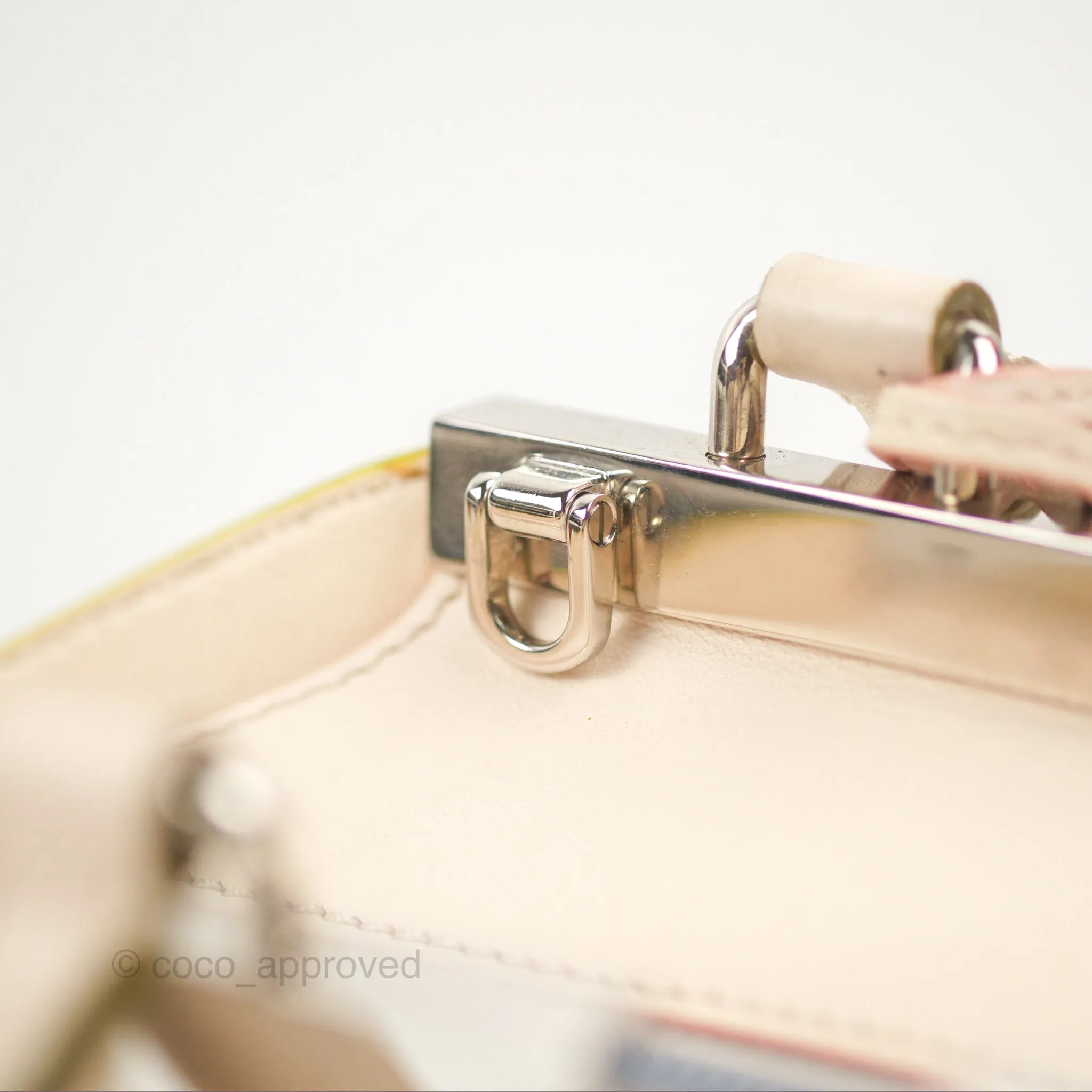 Fendi Petite 3Jours Bag Light Grey Calfskin