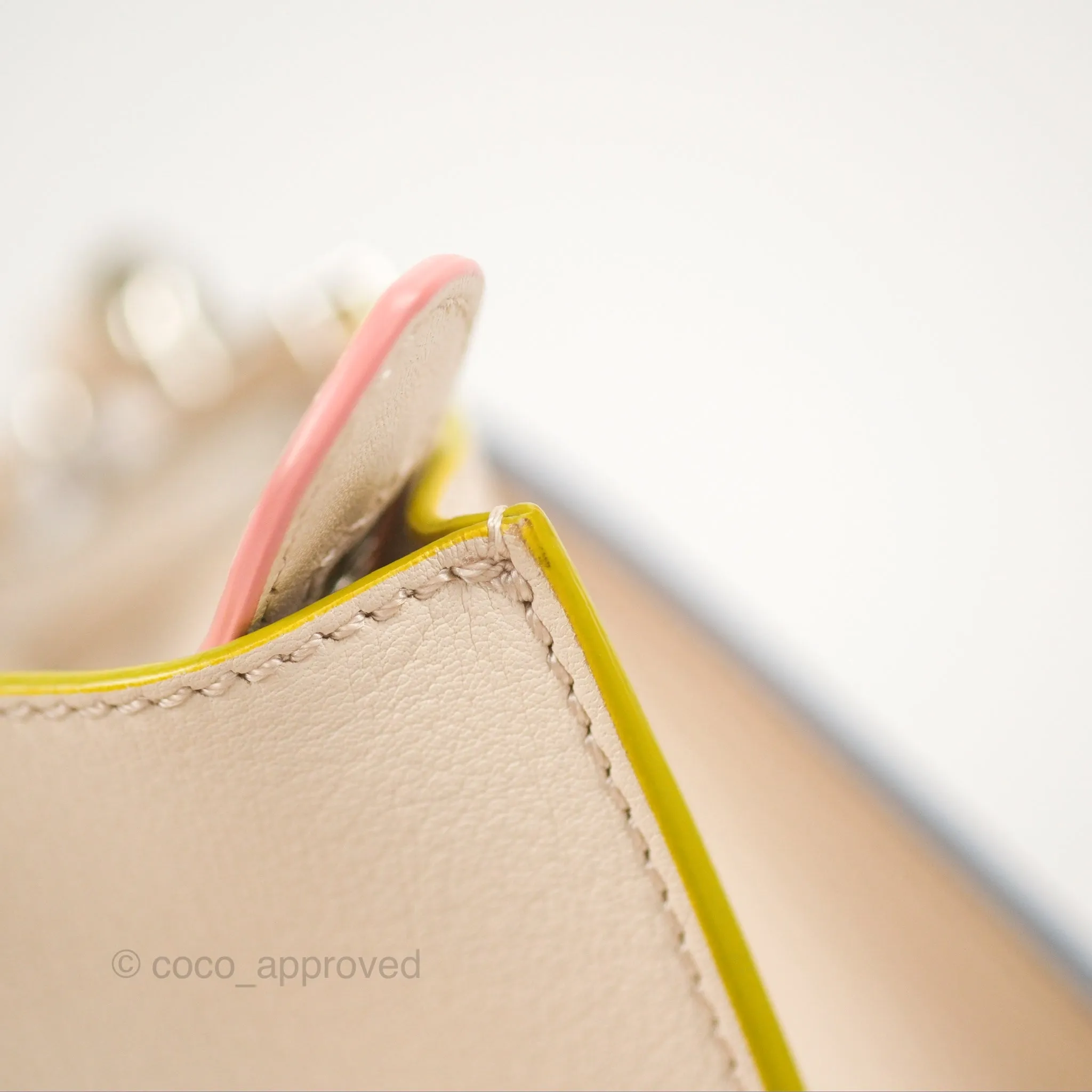 Fendi Petite 3Jours Bag Light Grey Calfskin