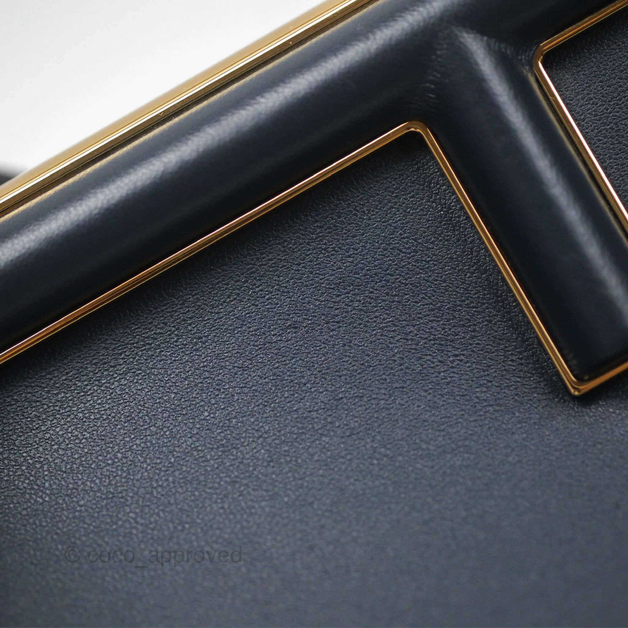 Fendi Small Fendi First Midnight Blue Shiny Nappa