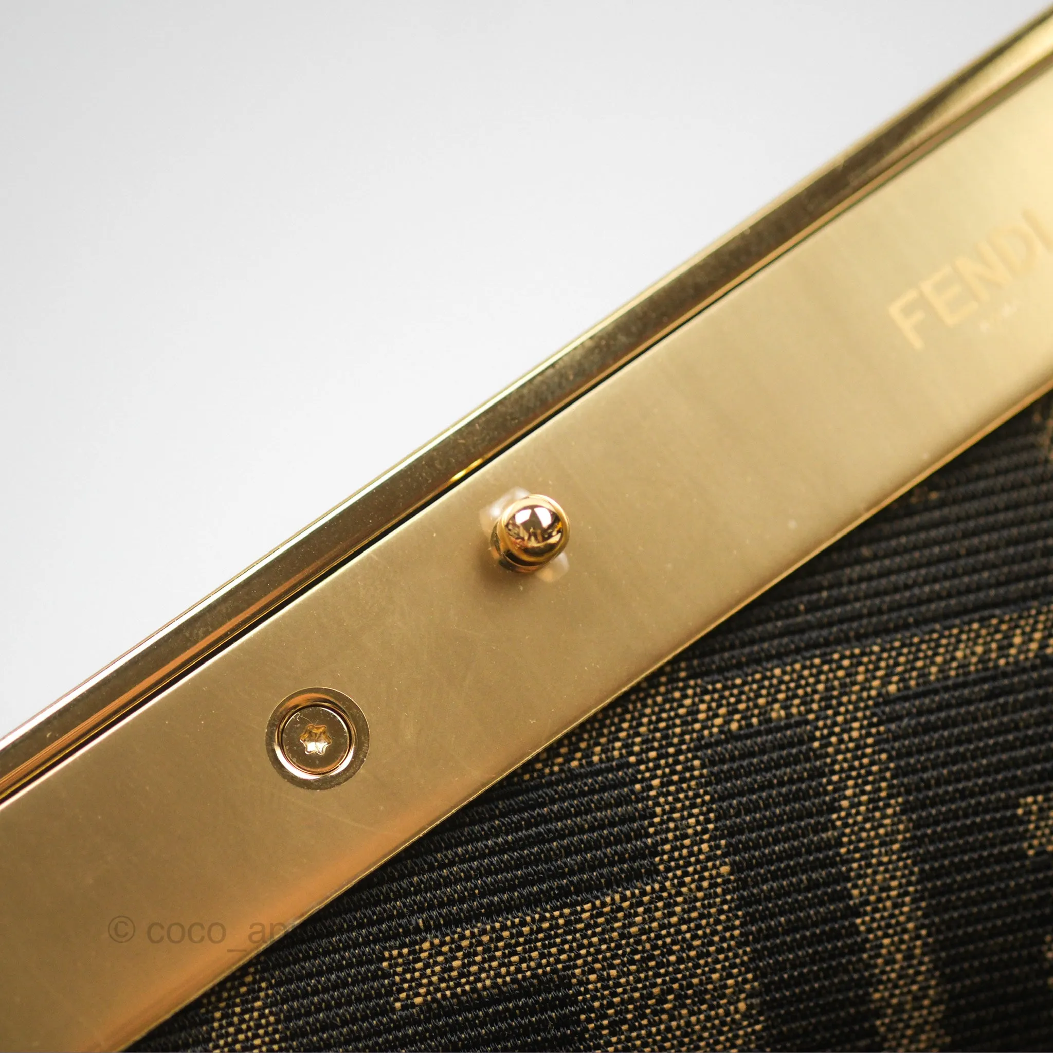 Fendi Small Fendi First Midnight Blue Shiny Nappa