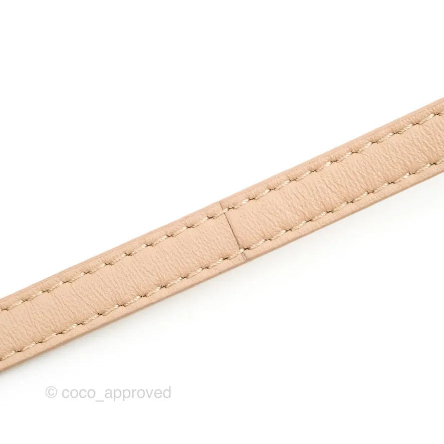 Fendi Small First Bag Pale Pink Merino Shearling Gold Hardware