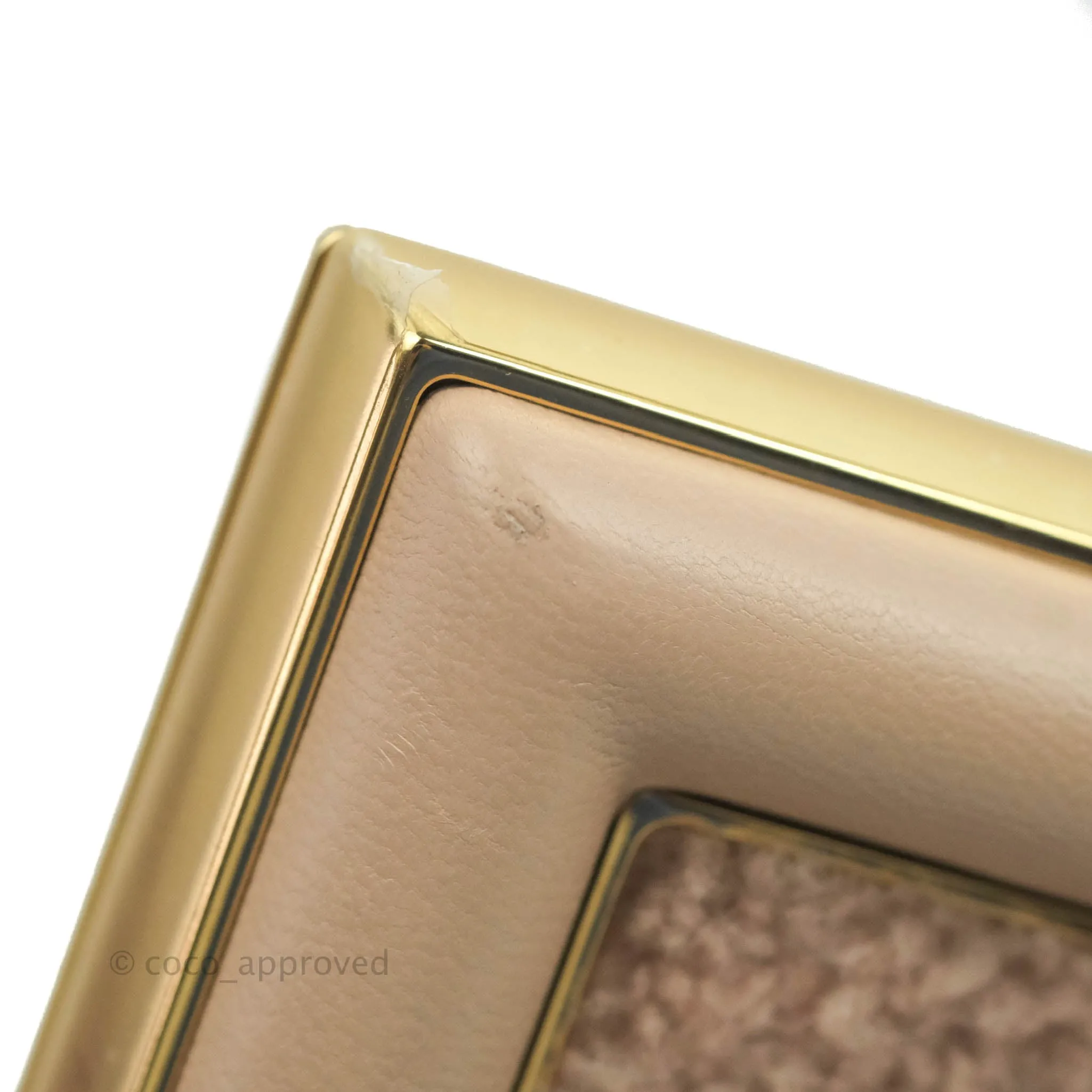 Fendi Small First Bag Pale Pink Merino Shearling Gold Hardware