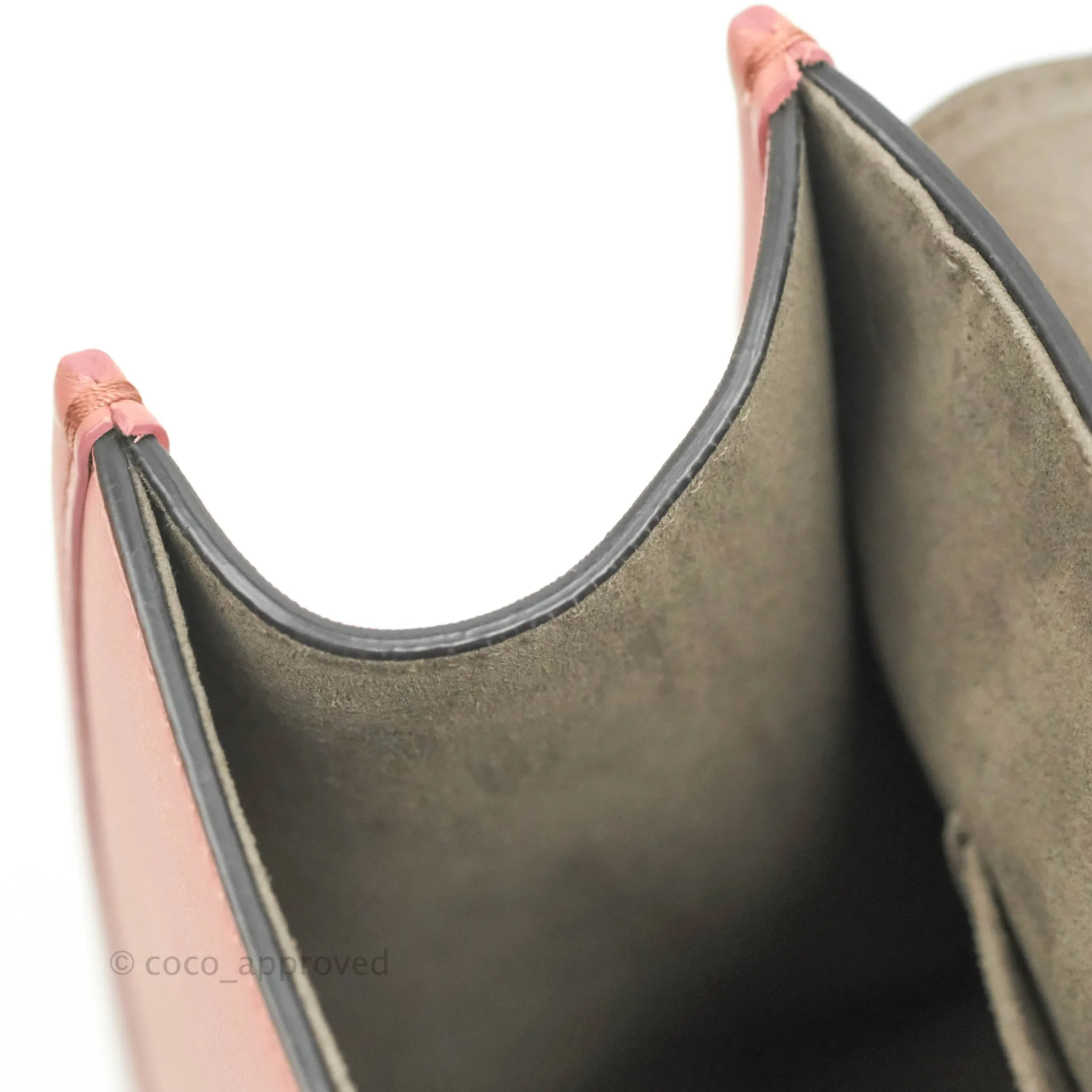 Fendi Small Kan I Shoulder Bag Rosy Pink Calfskin Gold & Silver Hardware