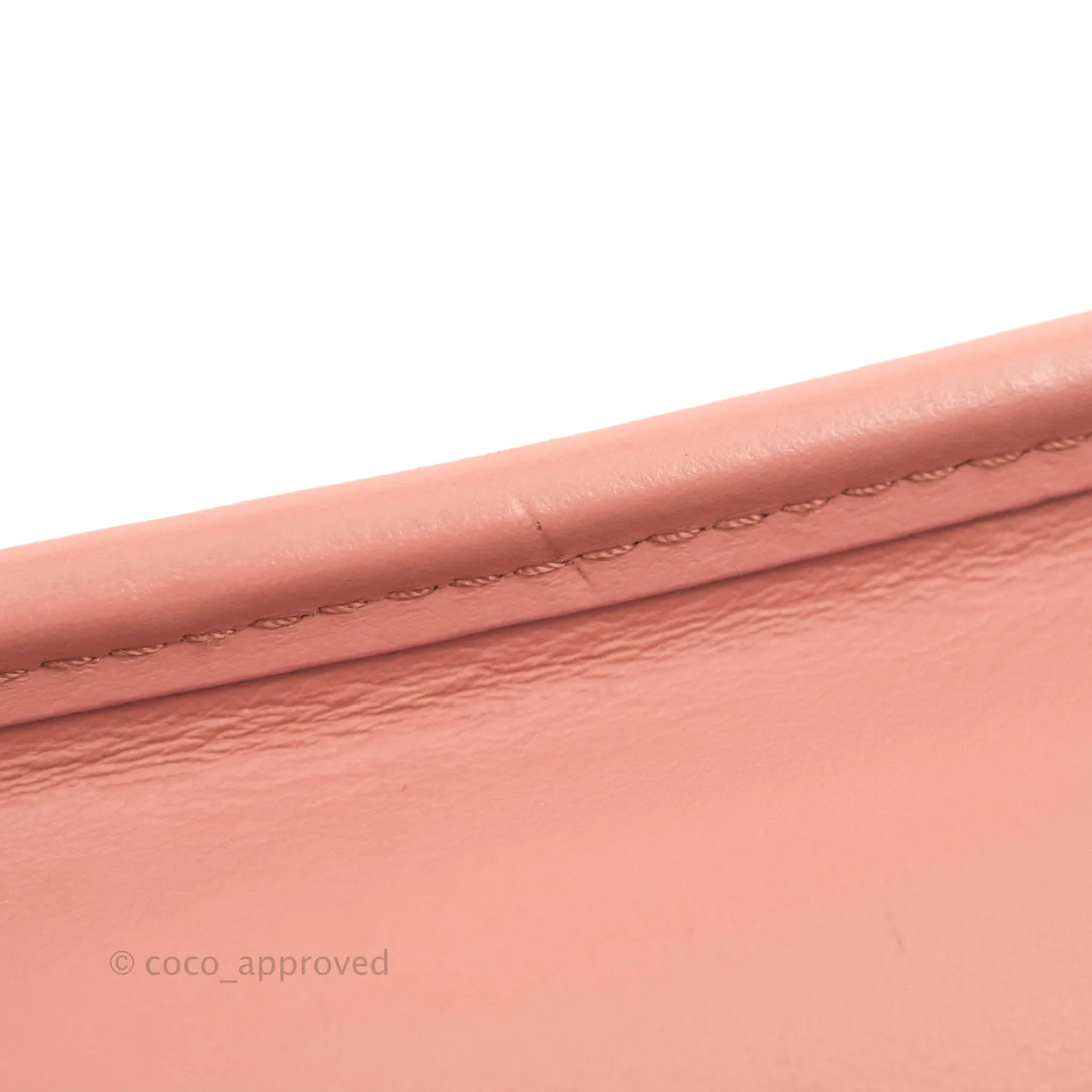 Fendi Small Kan I Shoulder Bag Rosy Pink Calfskin Gold & Silver Hardware