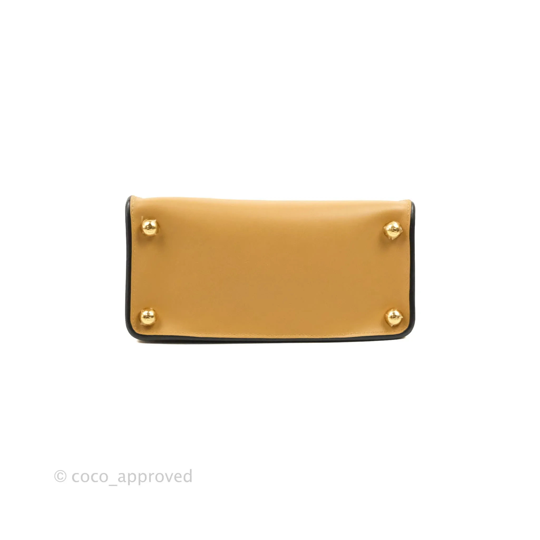 Fendi Small Way Bag Honey Beige Calfskin