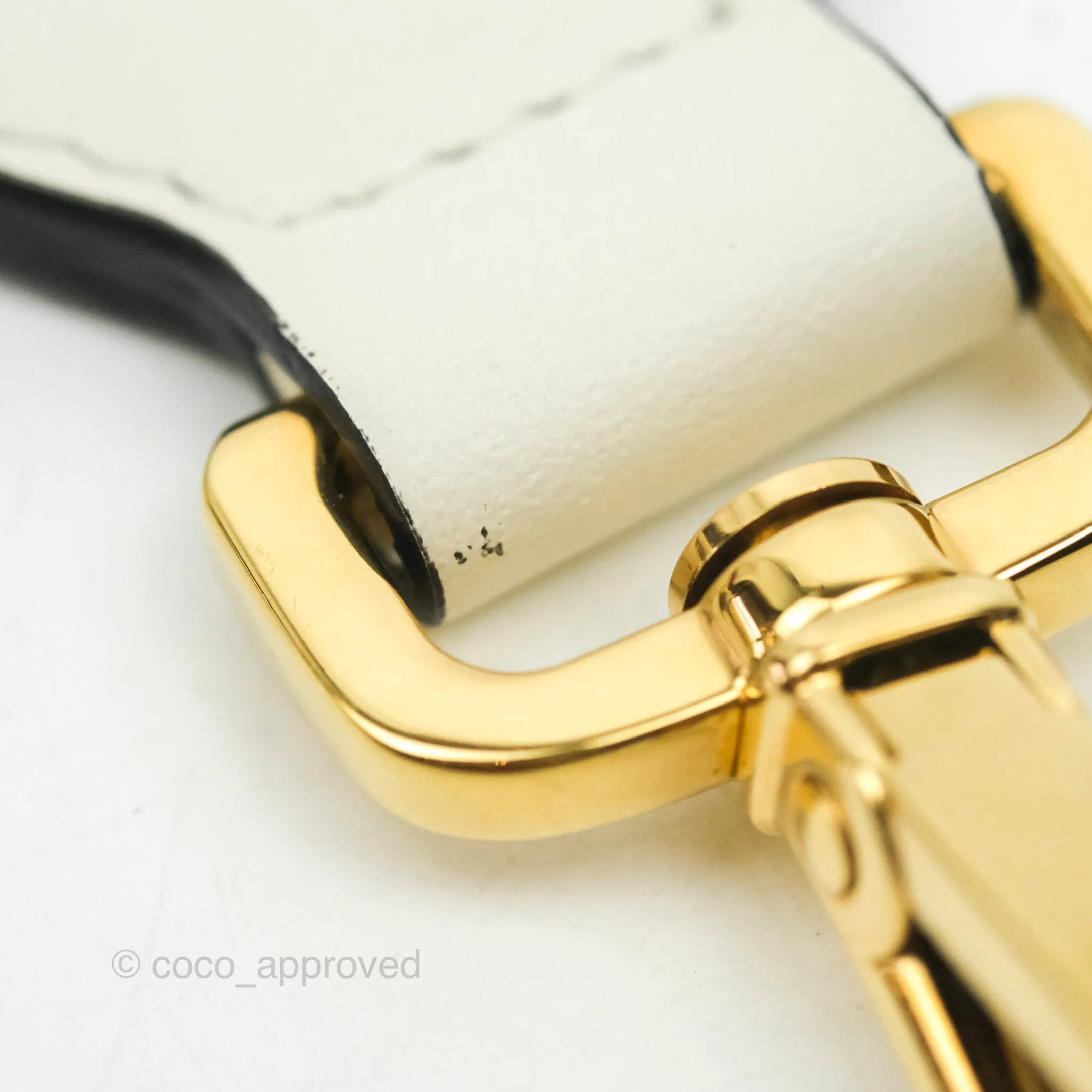 Fendi Strap You White Ribbon Shoulder Strap