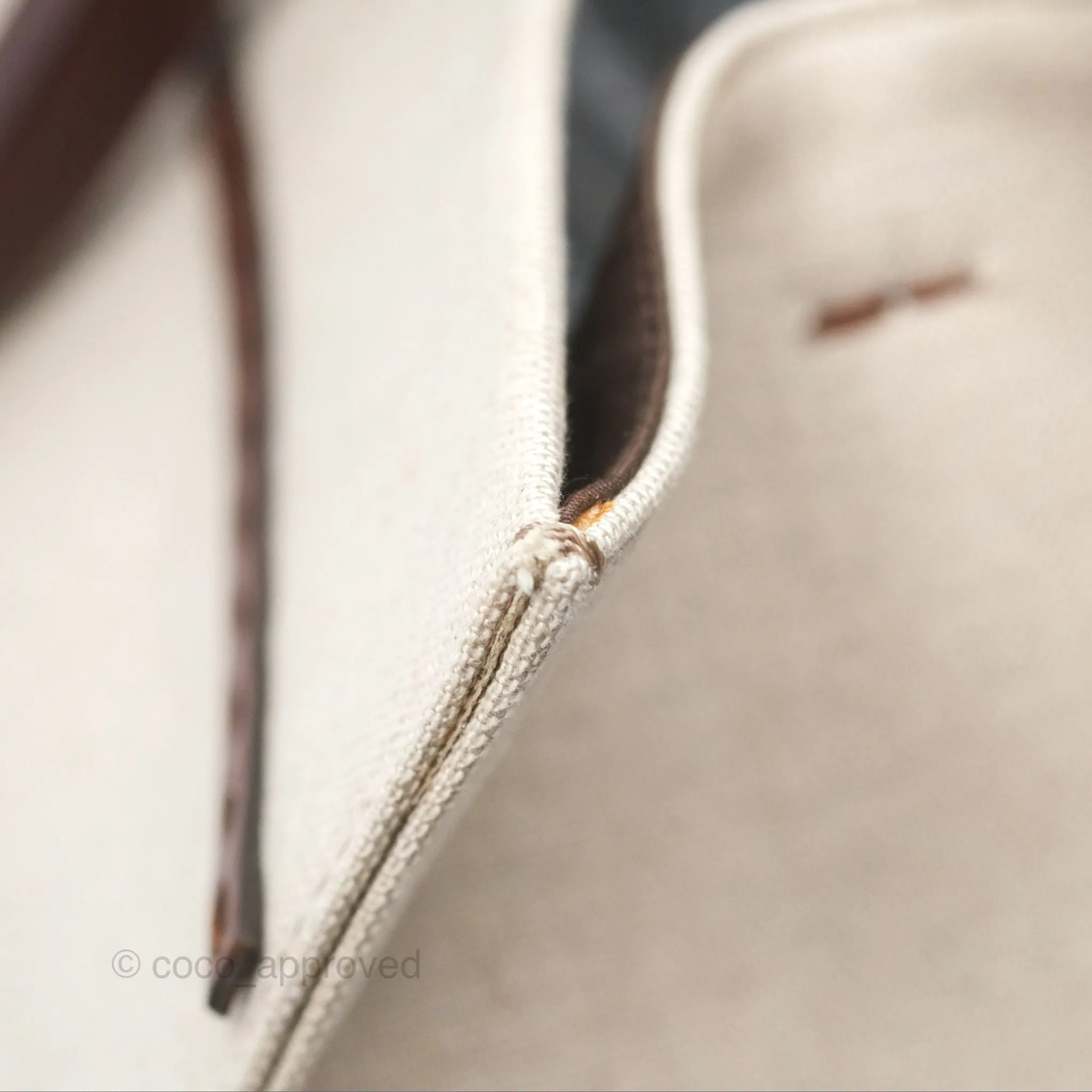 Fendi Sunshine Medium Tote Beige Fabric
