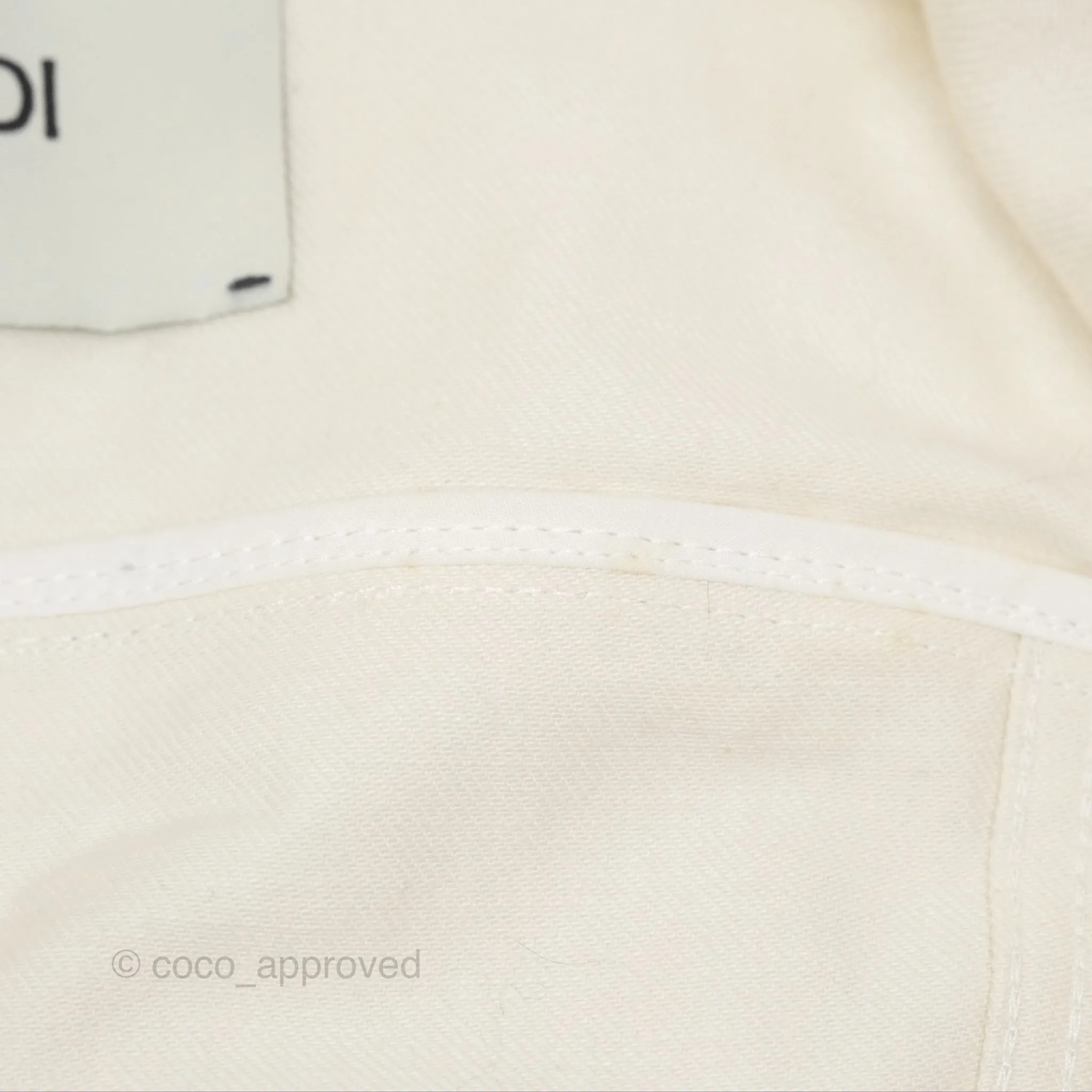 Fendi White Denim Jacket Size 36
