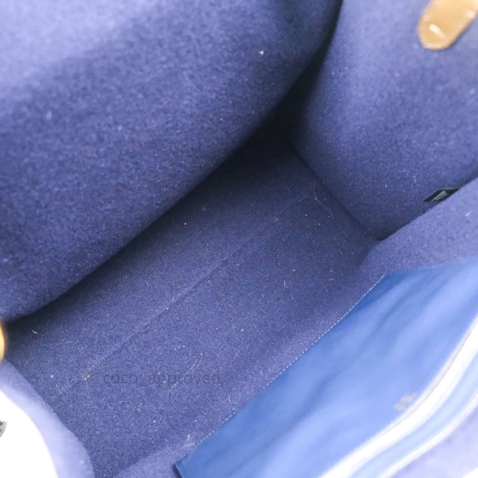 Fendi Zucca Coated Canvas Mania Shopping Tote Tobacco Blue