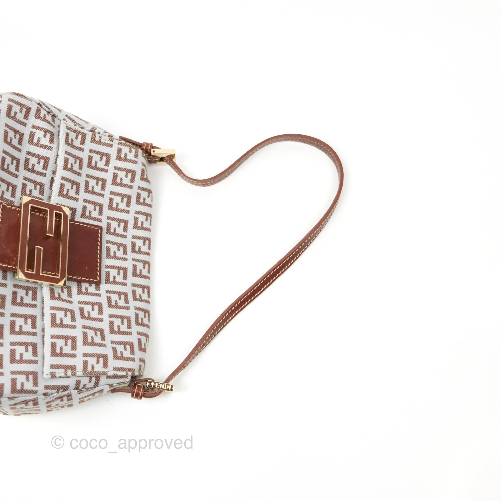 Fendi Zucchino Mamma Baguette Bag