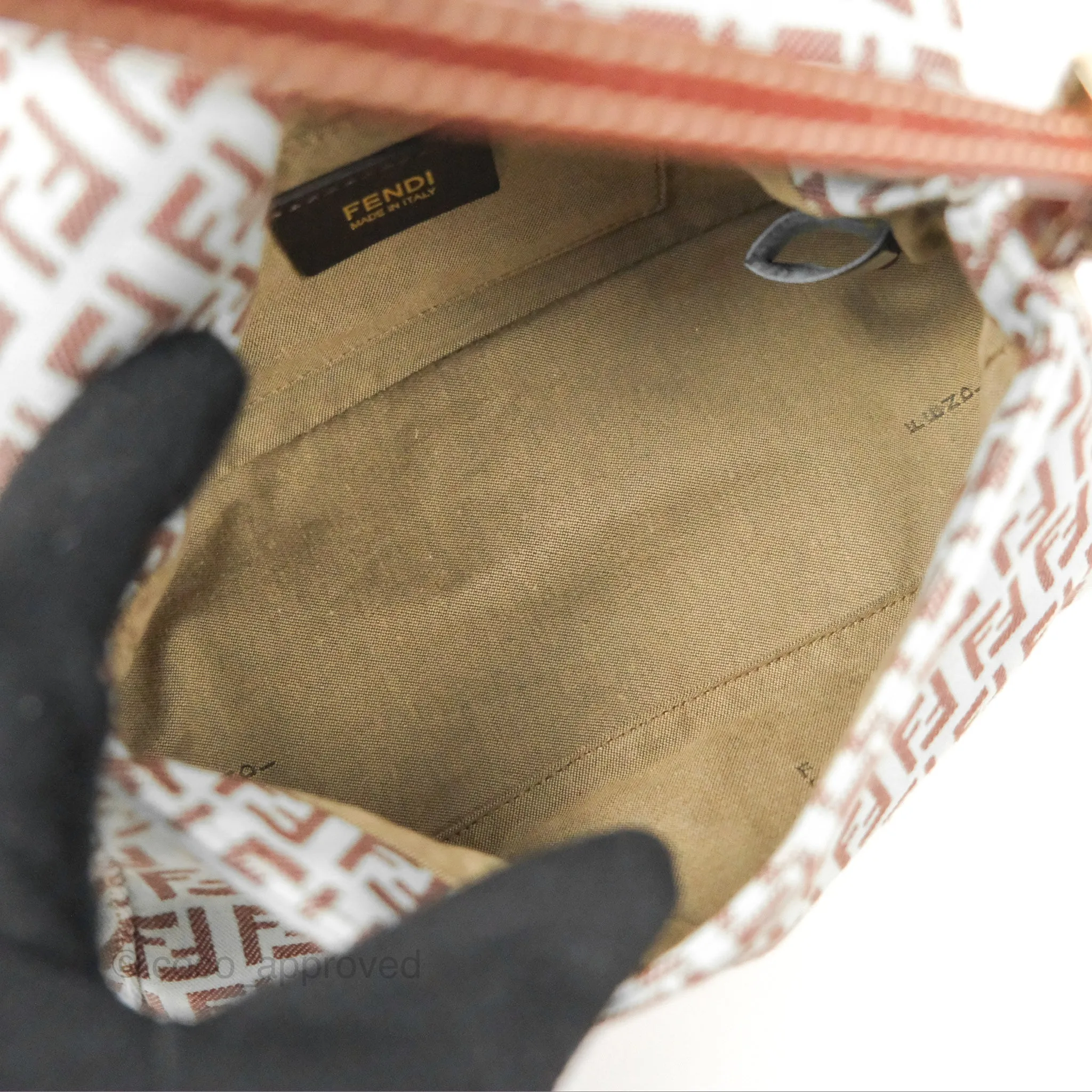 Fendi Zucchino Mamma Baguette Bag