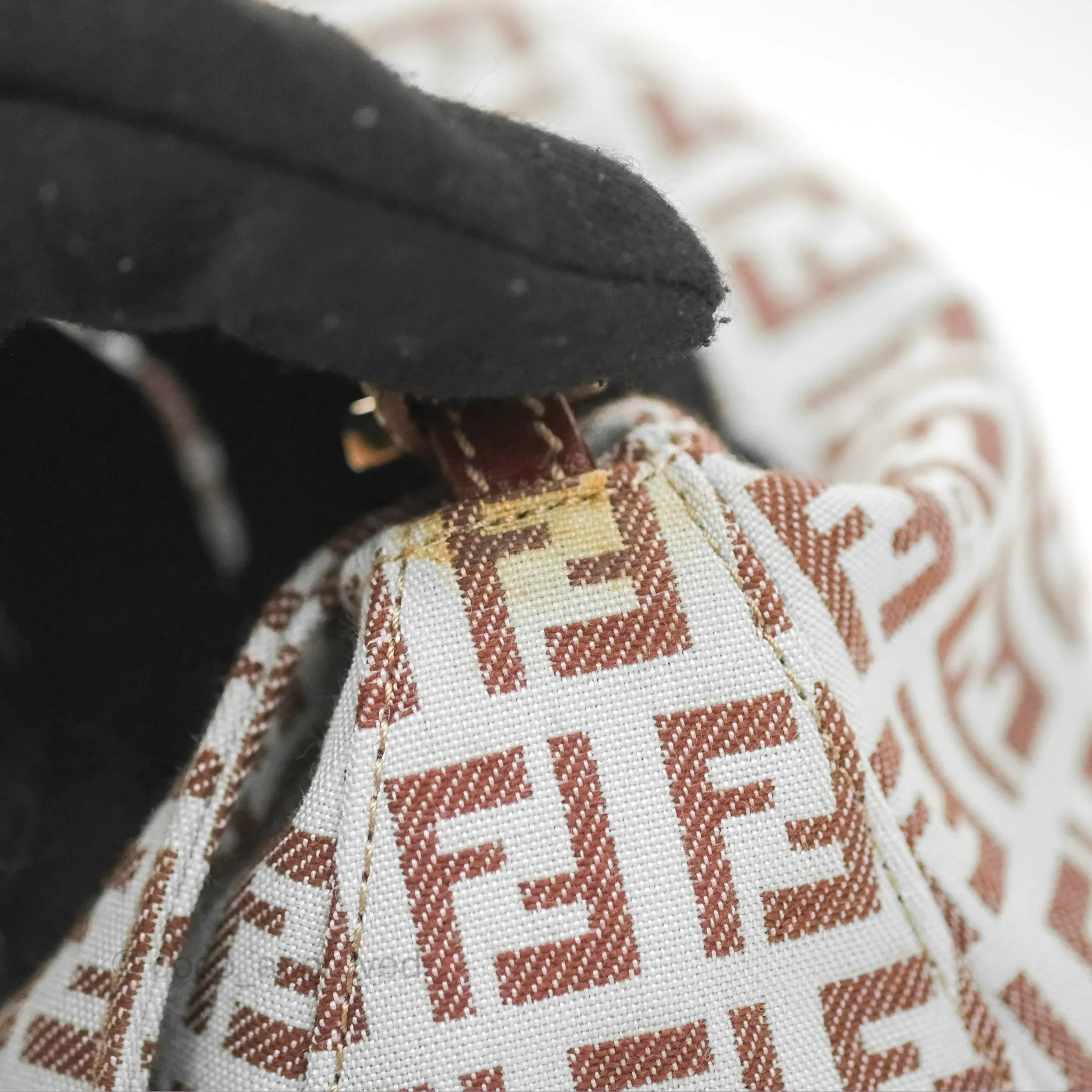 Fendi Zucchino Mamma Baguette Bag