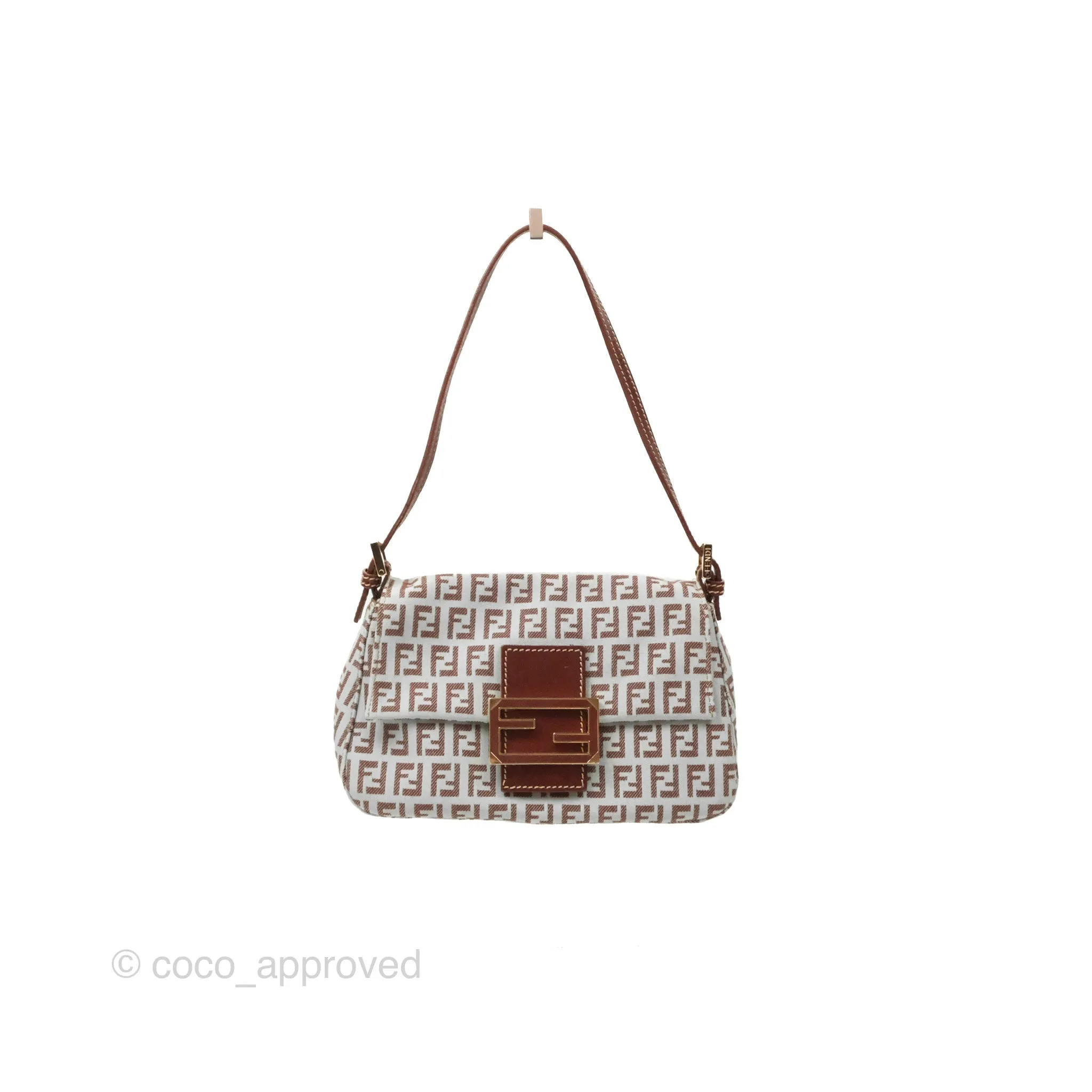 Fendi Zucchino Mamma Baguette Bag