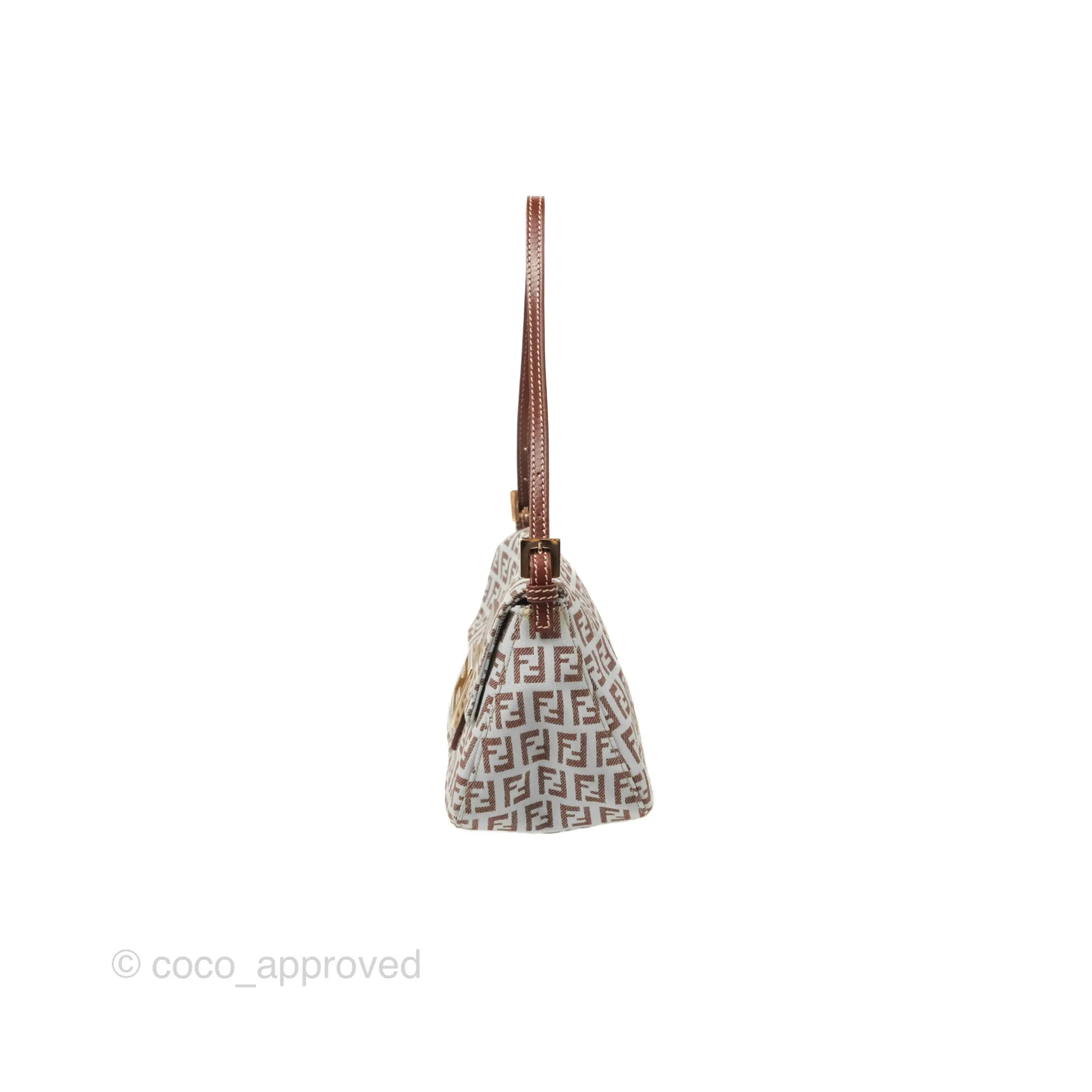 Fendi Zucchino Mamma Baguette Bag