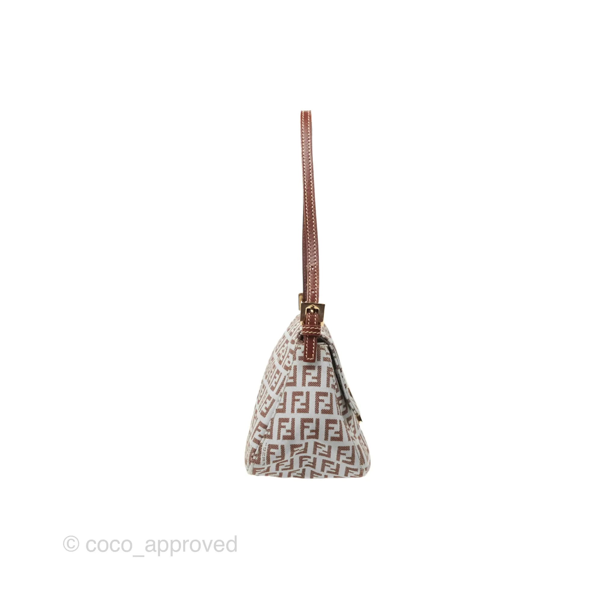 Fendi Zucchino Mamma Baguette Bag