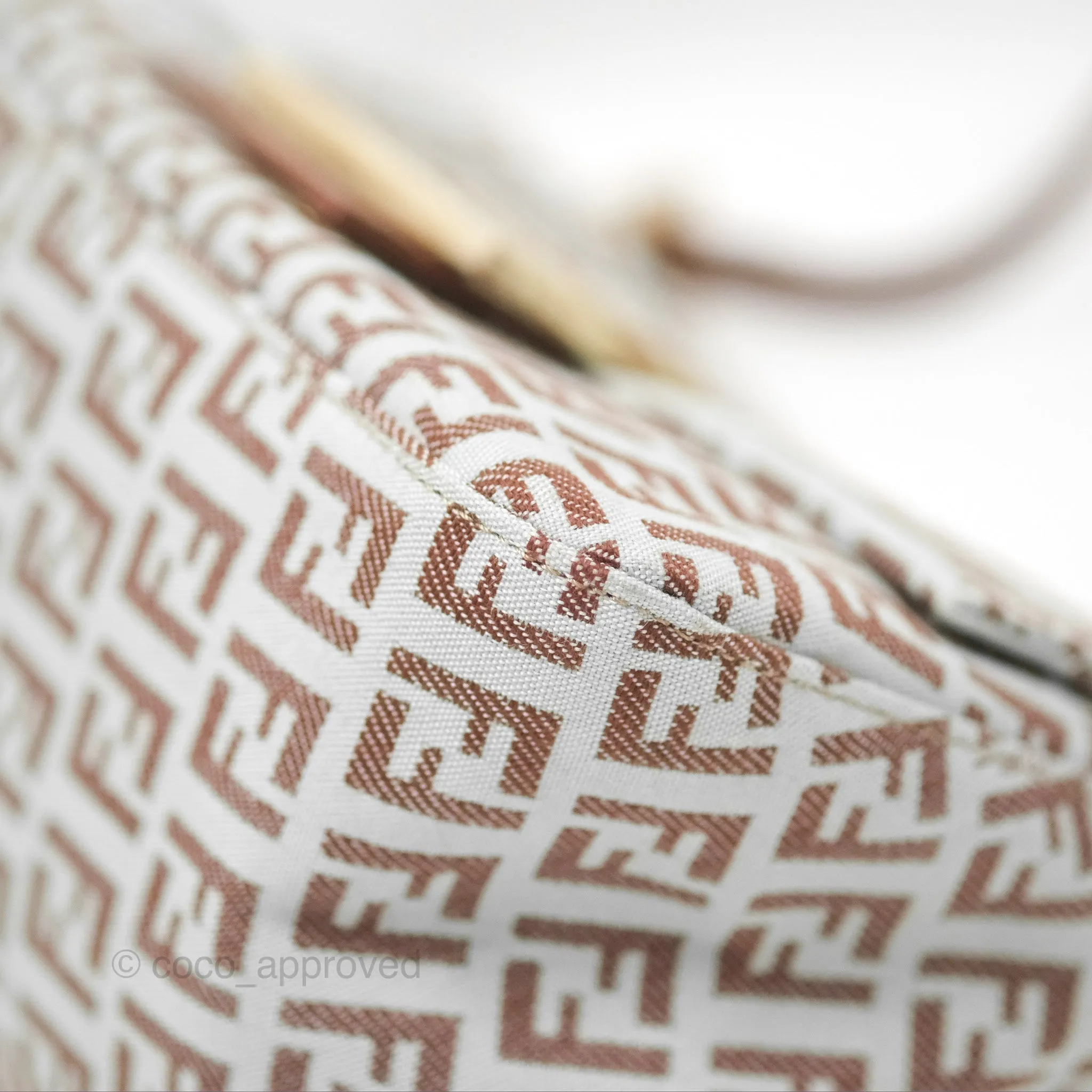 Fendi Zucchino Mamma Baguette Bag
