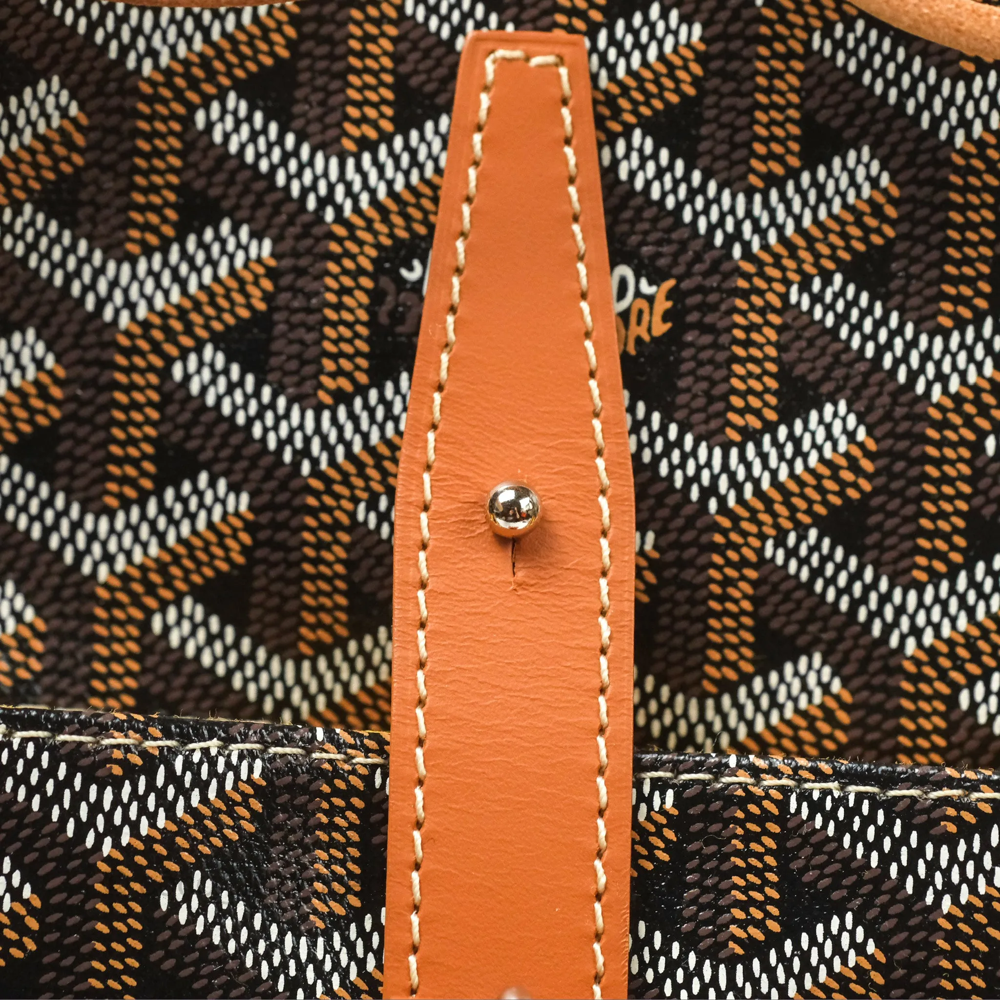 Goyard Alpin MM Backpack Black/ Tan