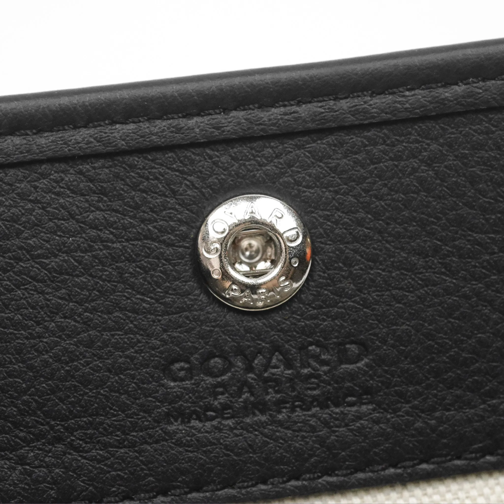 Goyard Anjou Mini Bag Goyardine Canvas Black