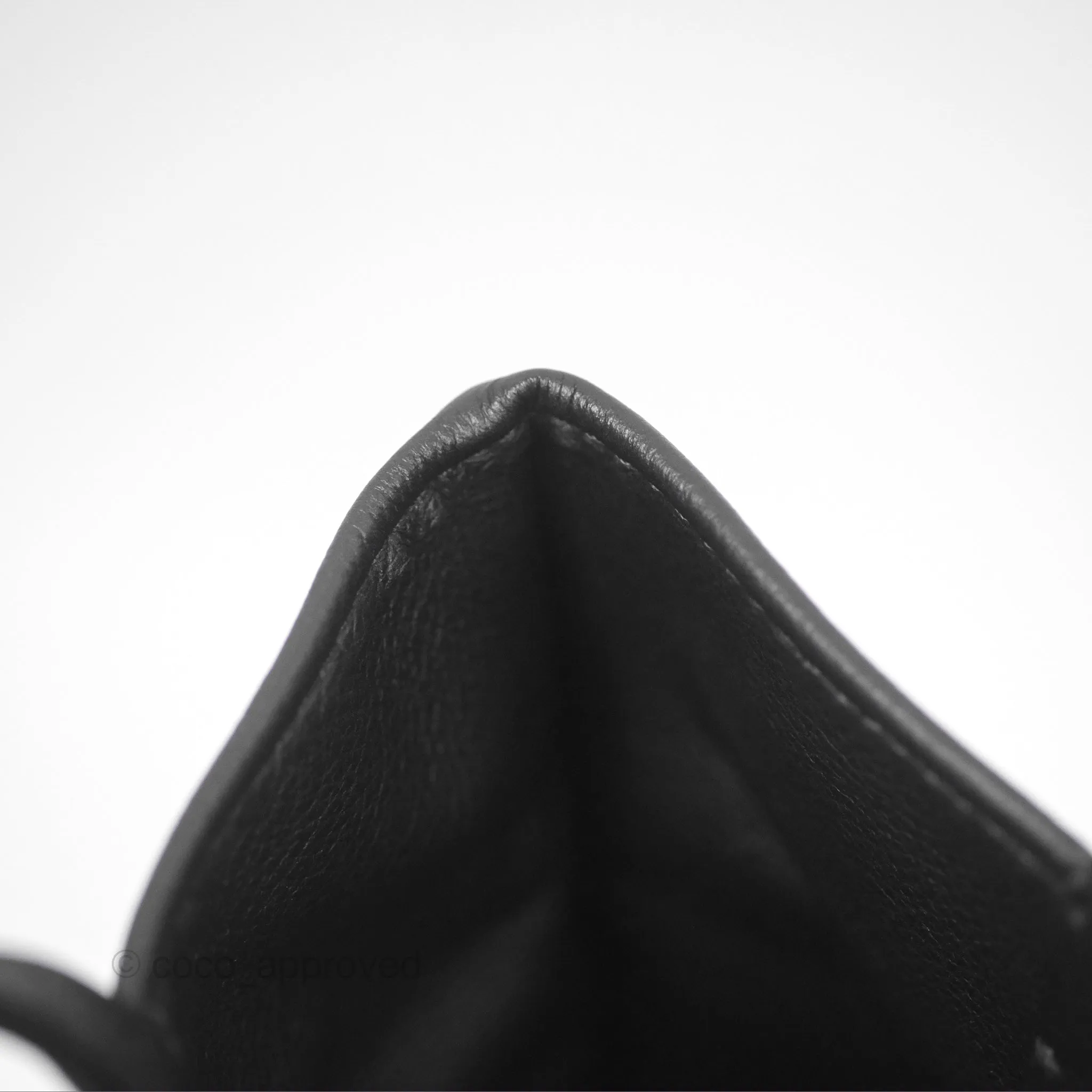 Goyard Anjou Mini Bag Goyardine Canvas Black