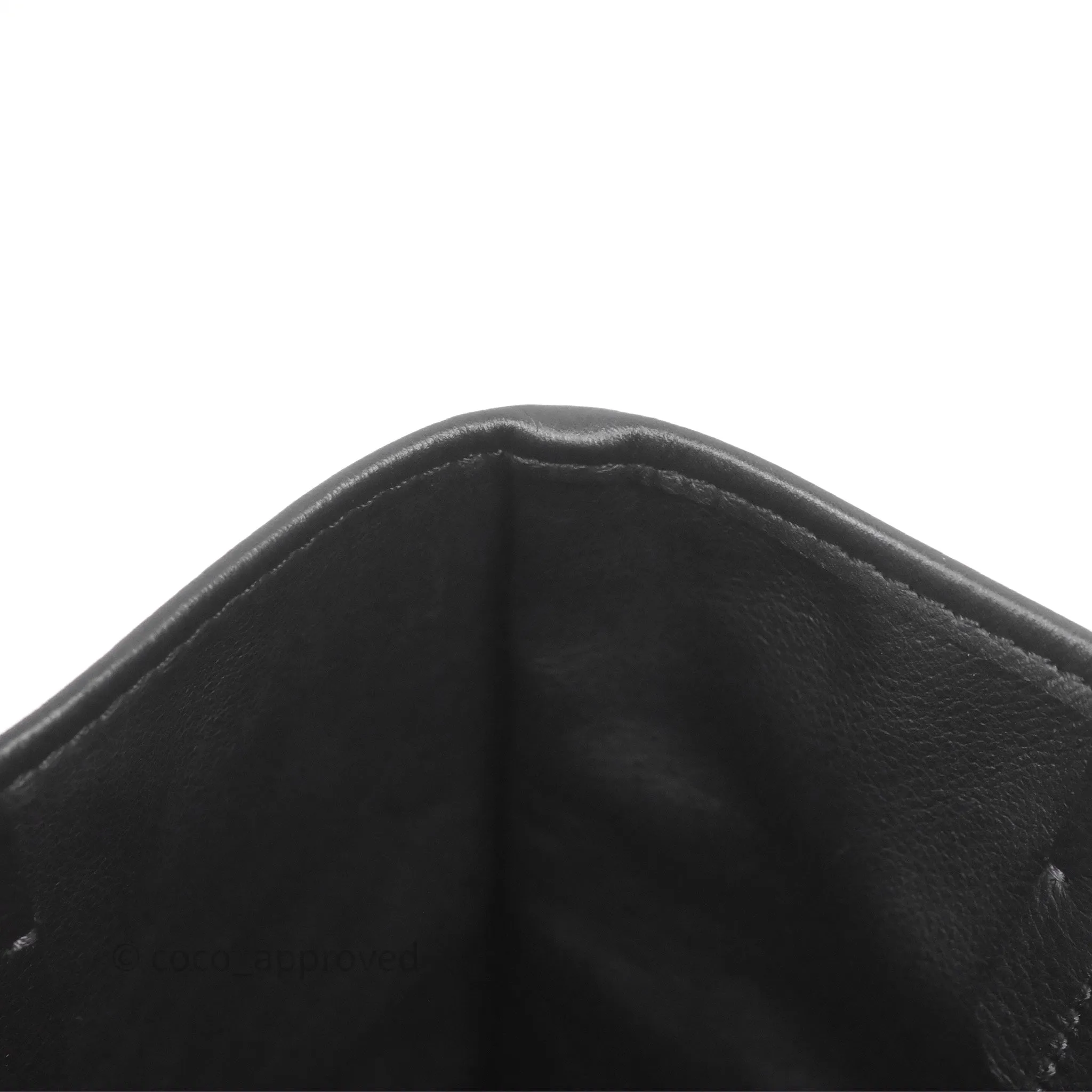 Goyard Anjou Mini Bag Goyardine Canvas Black