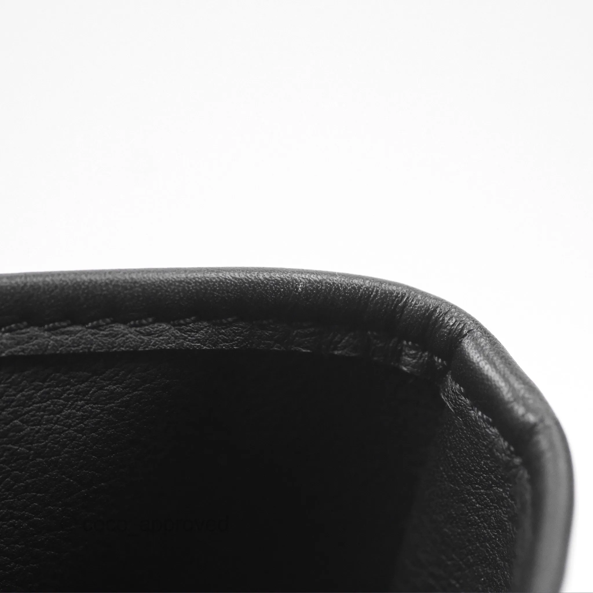 Goyard Anjou Mini Bag Goyardine Canvas Black