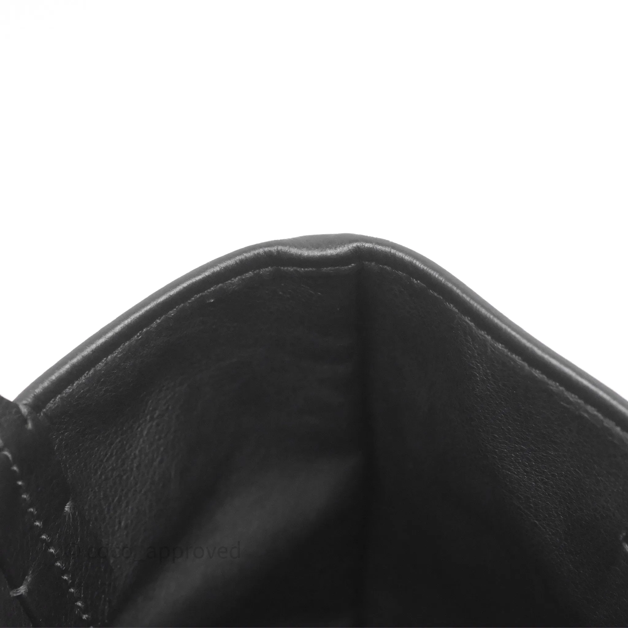 Goyard Anjou Mini Bag Goyardine Canvas Black