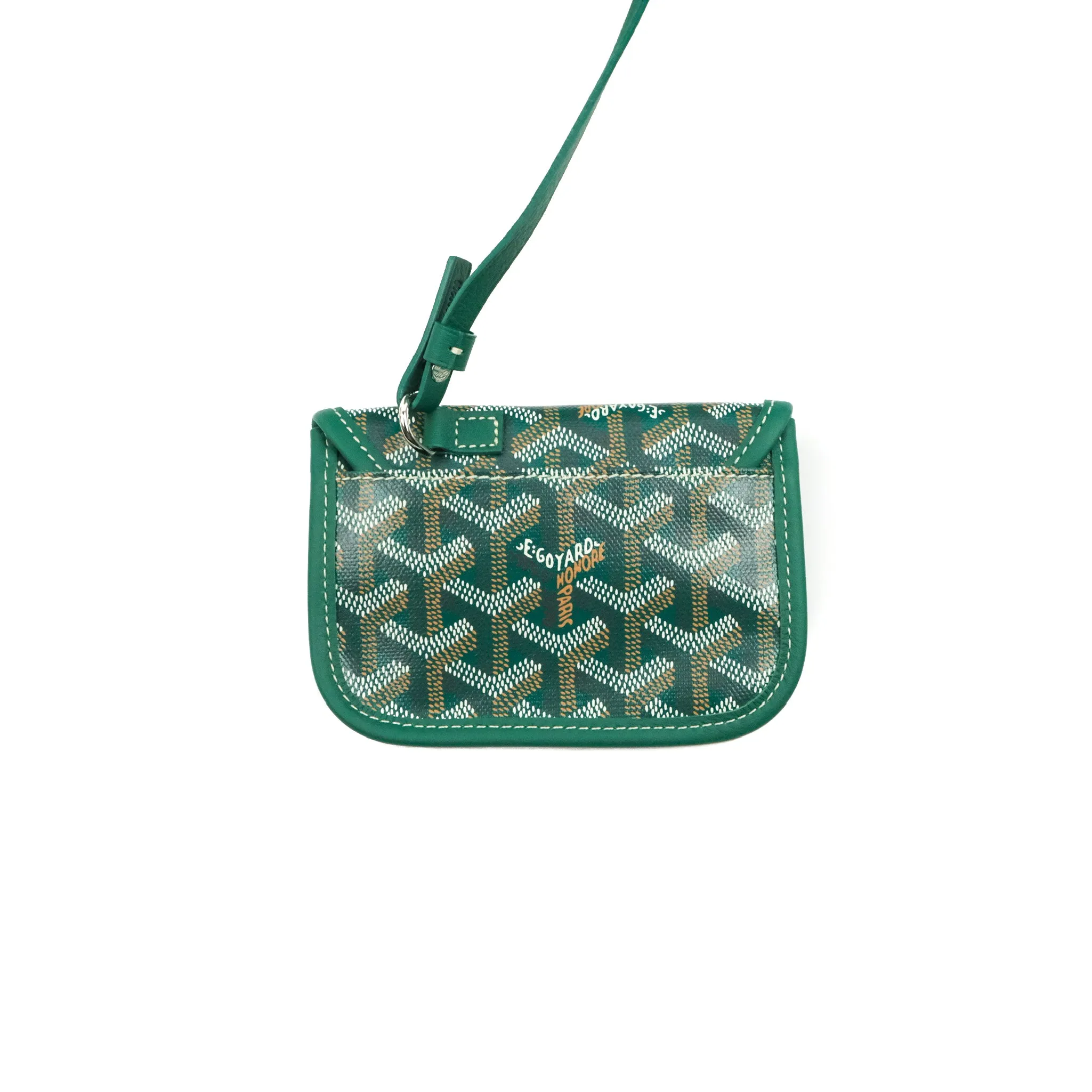 Goyard Anjou Mini Bag Goyardine Canvas Green