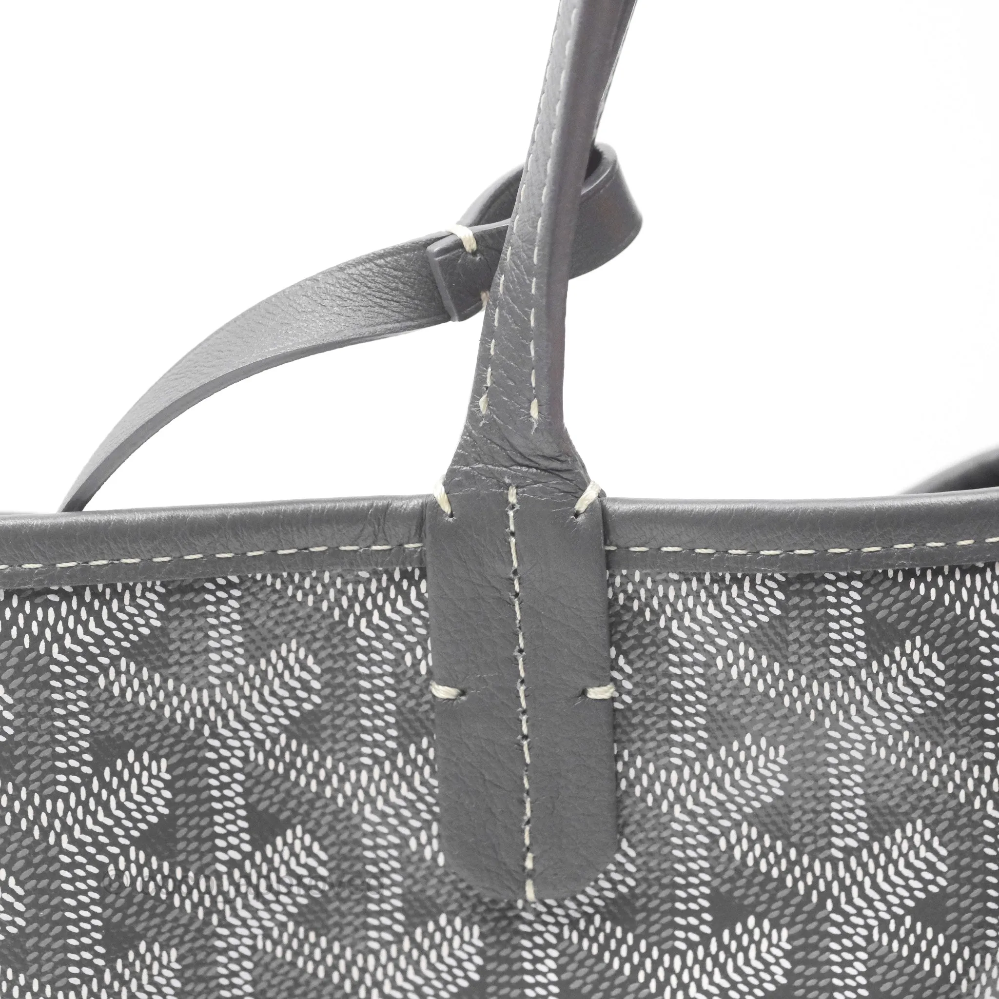 Goyard Anjou Mini Bag Goyardine Canvas Grey
