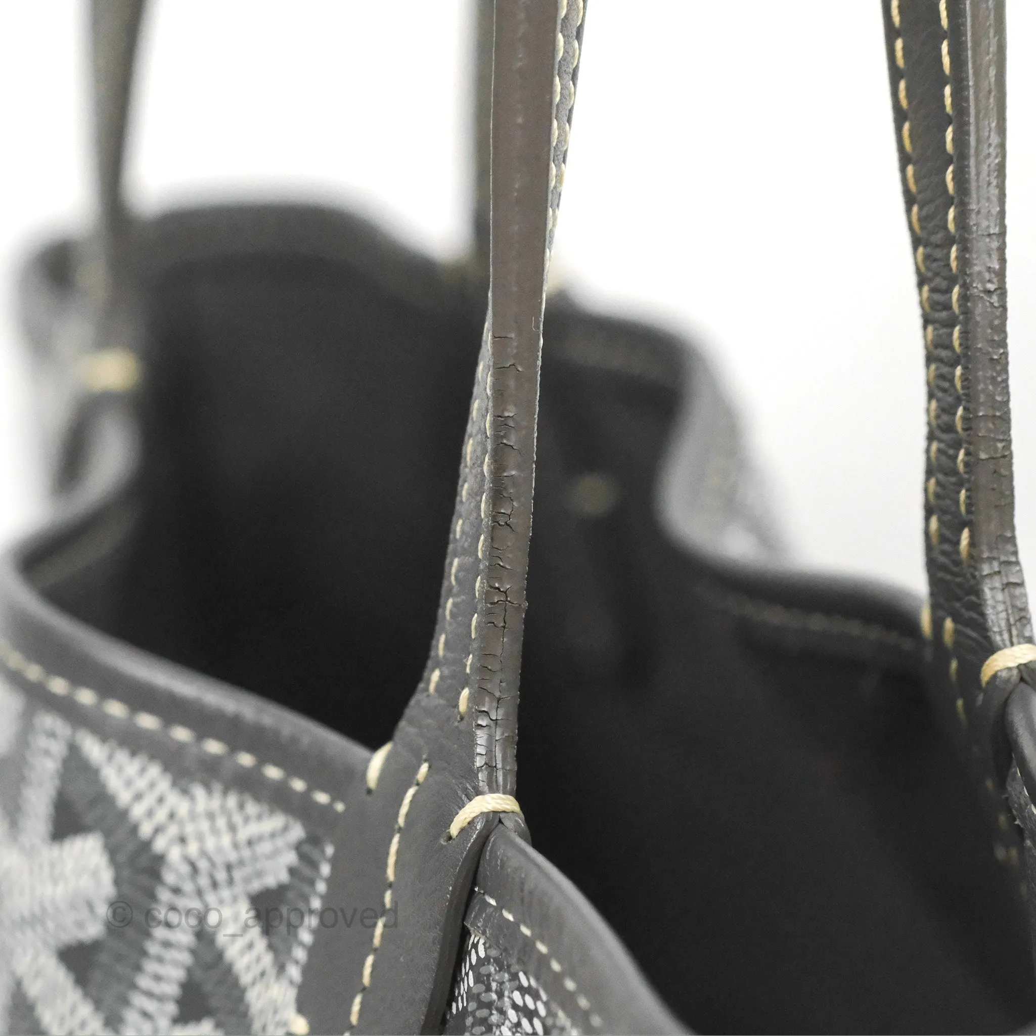 Goyard Anjou Mini Bag Goyardine Canvas Grey