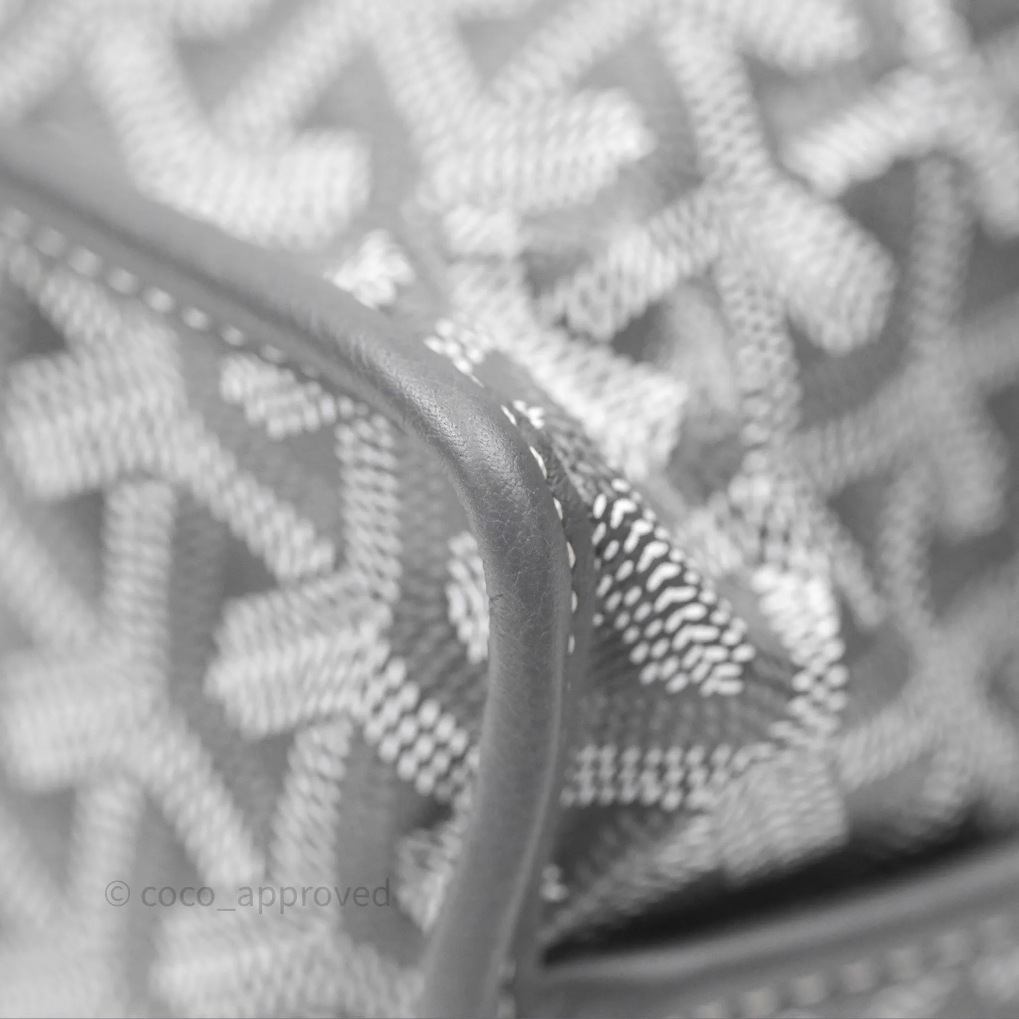 Goyard Anjou Mini Bag Goyardine Canvas Grey