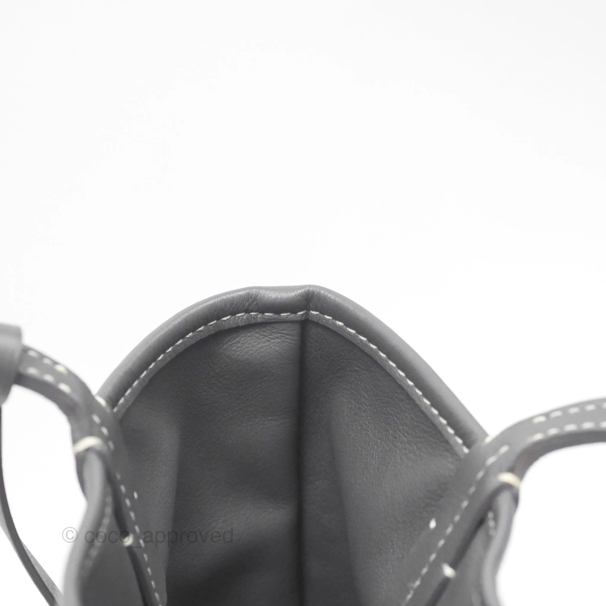 Goyard Anjou Mini Bag Goyardine Canvas Grey