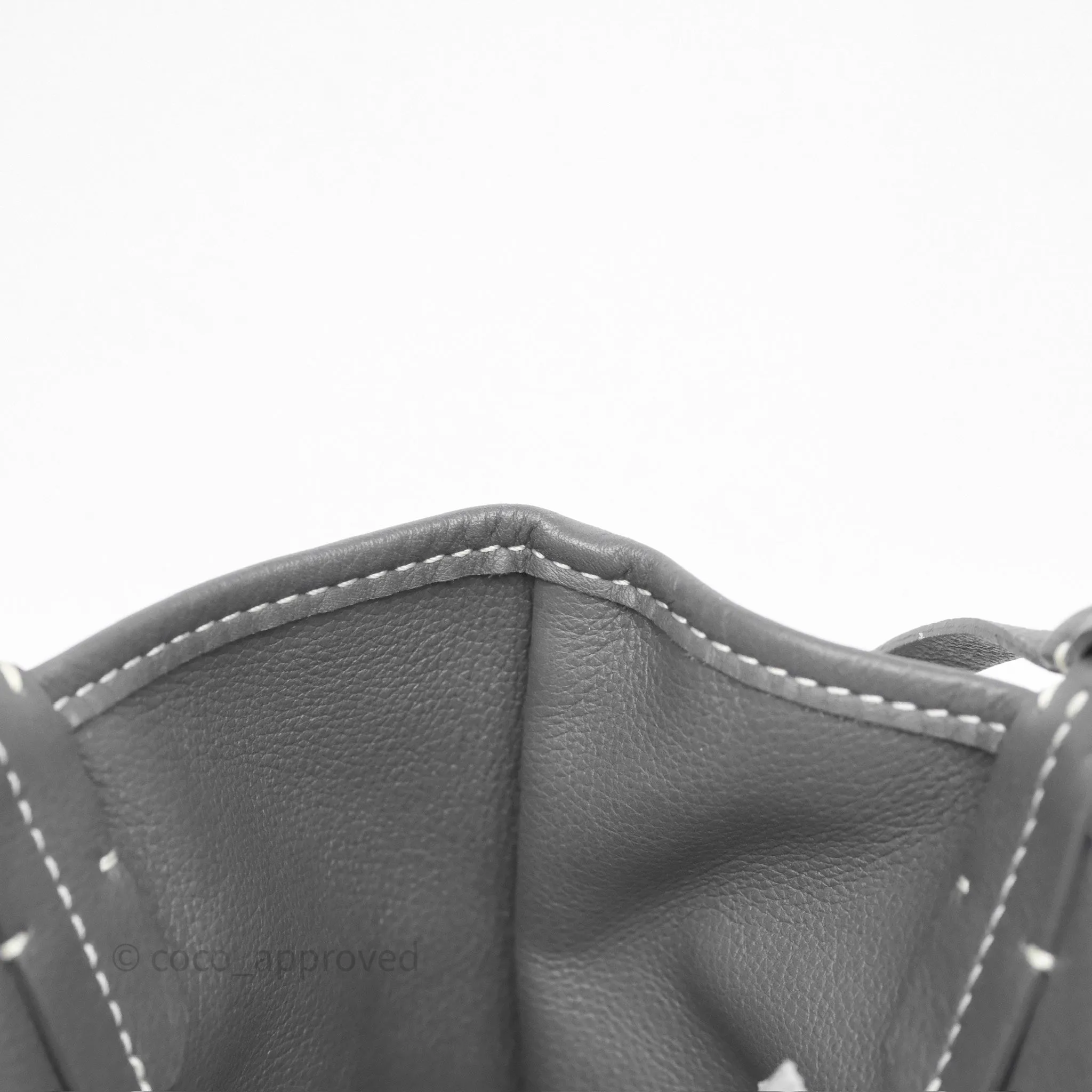 Goyard Anjou Mini Bag Goyardine Canvas Grey