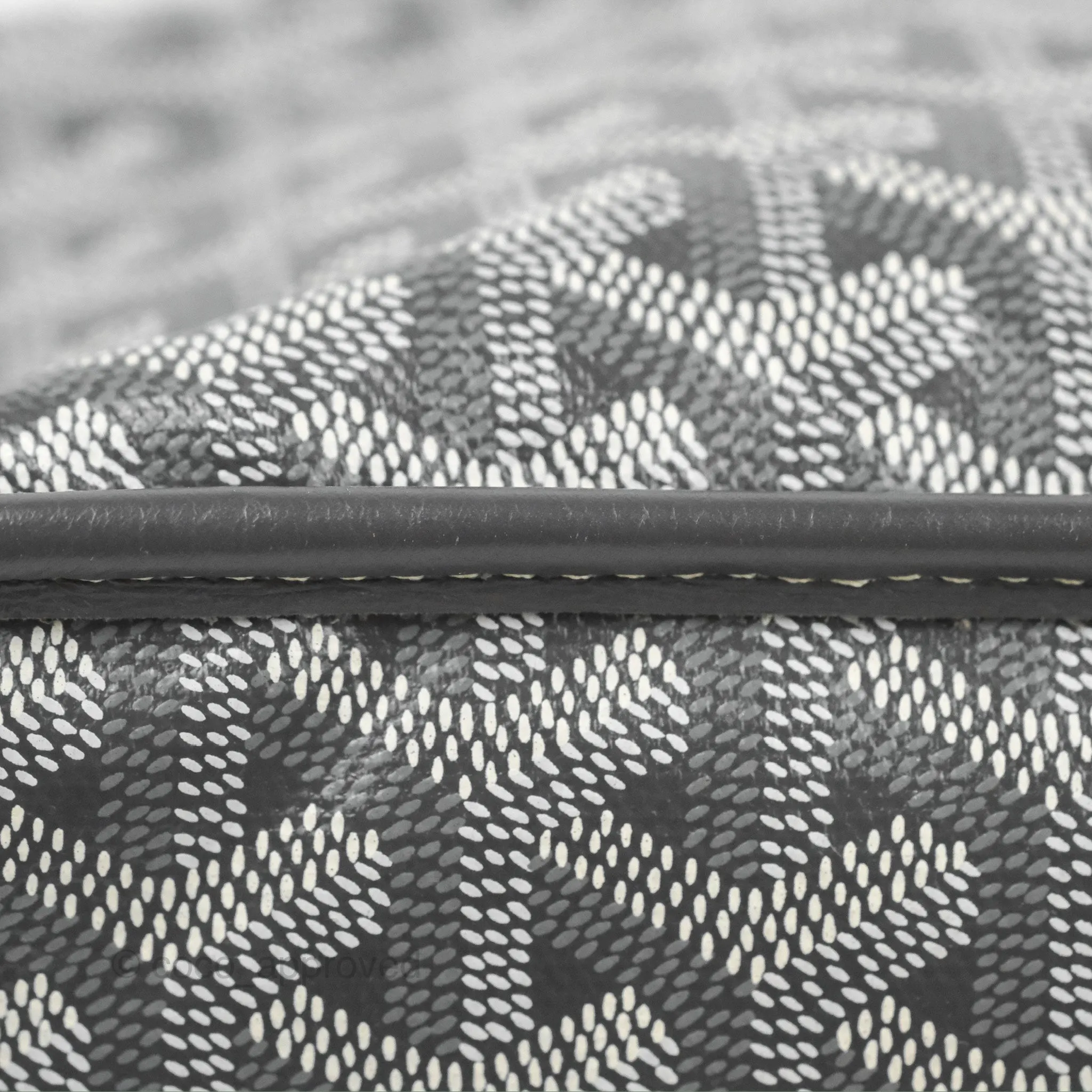 Goyard Anjou Mini Bag Goyardine Canvas Grey