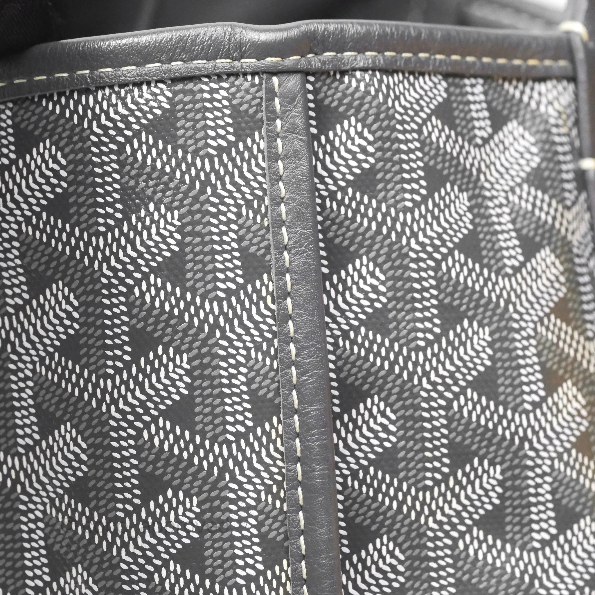 Goyard Anjou Mini Bag Goyardine Canvas Grey