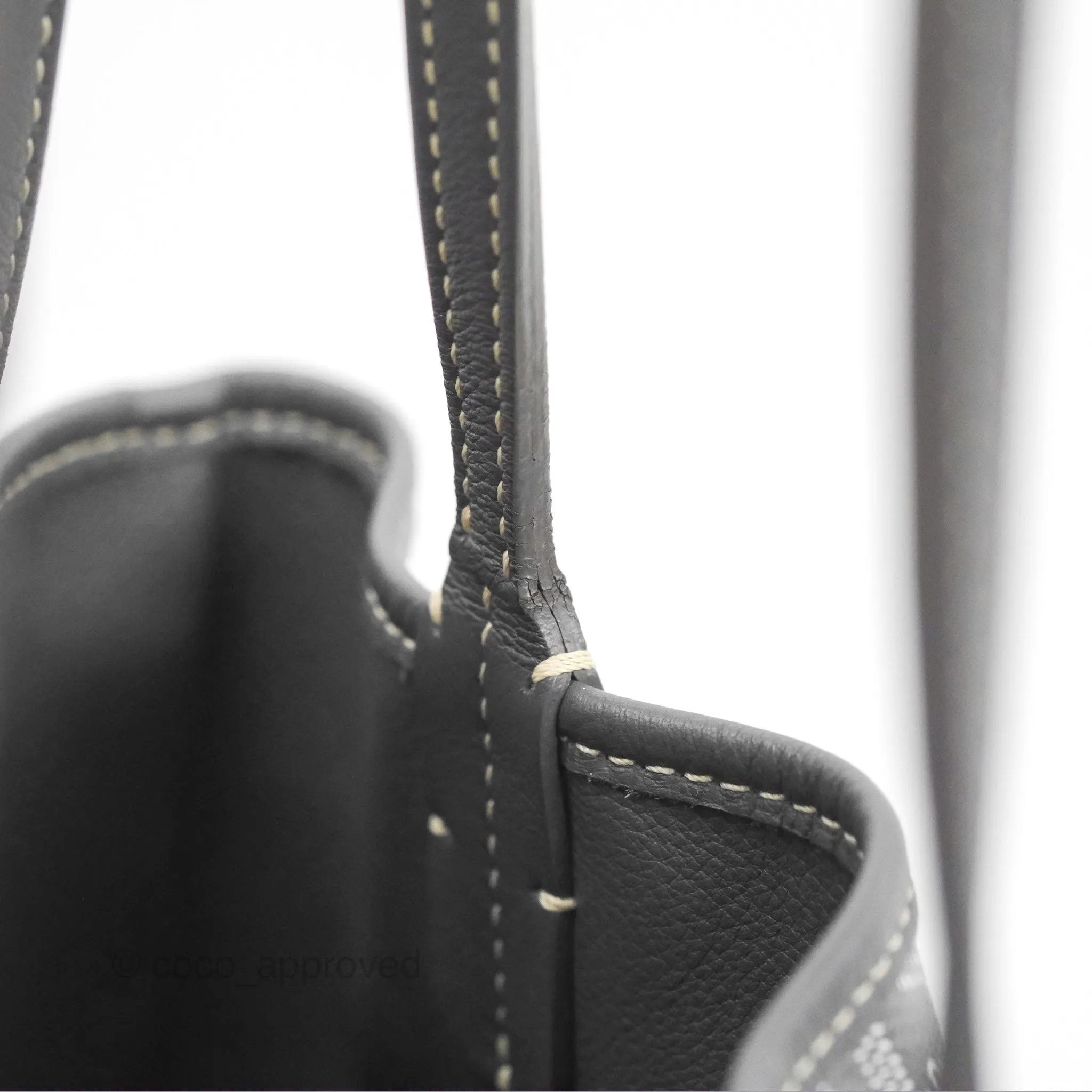 Goyard Anjou Mini Bag Goyardine Canvas Grey