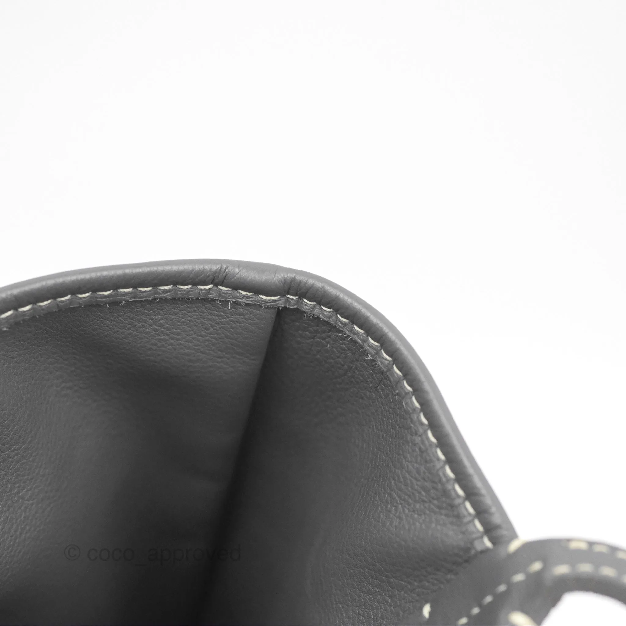 Goyard Anjou Mini Bag Goyardine Canvas Grey